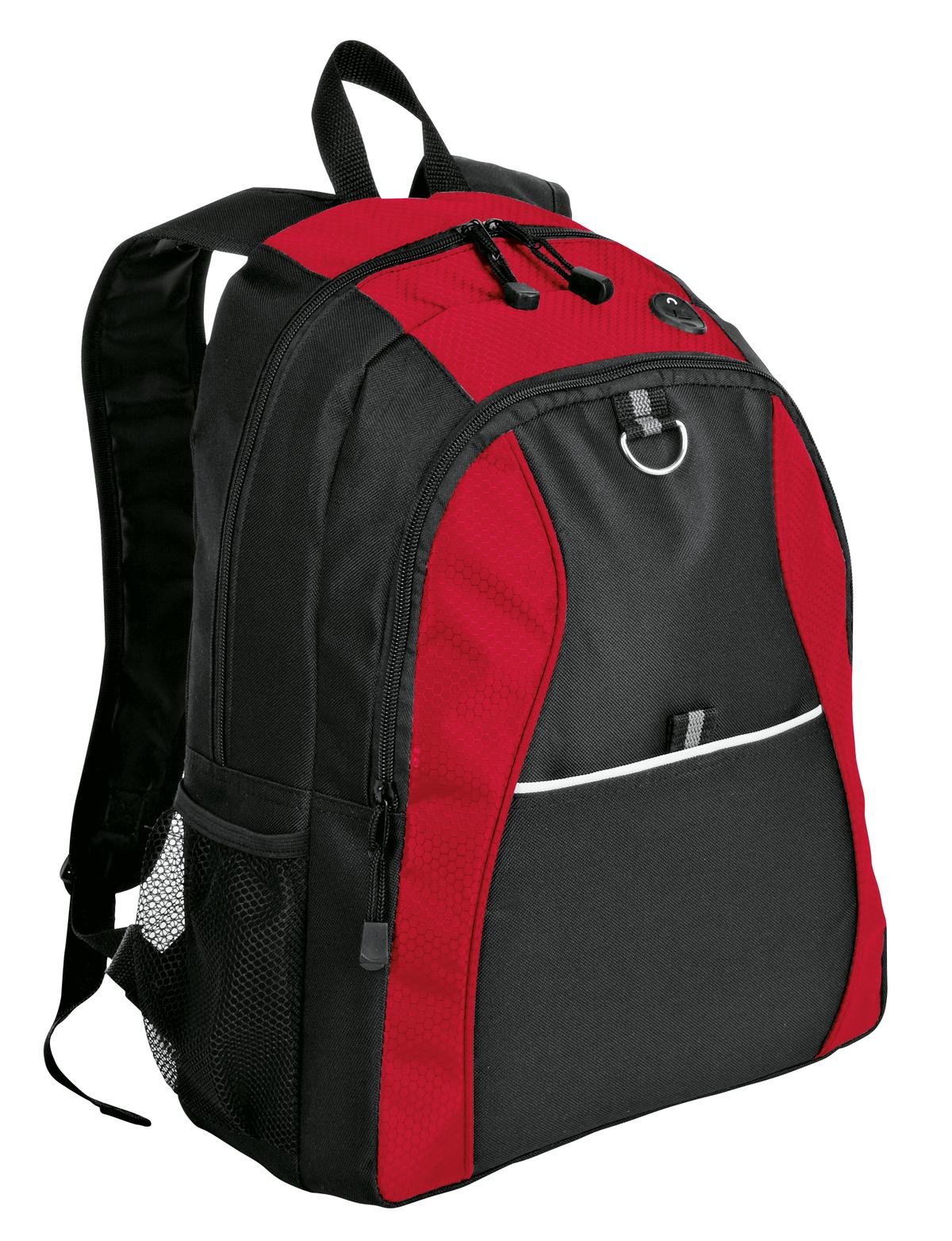 Port Authority? Contrast Honeycomb Backpack. BG1020