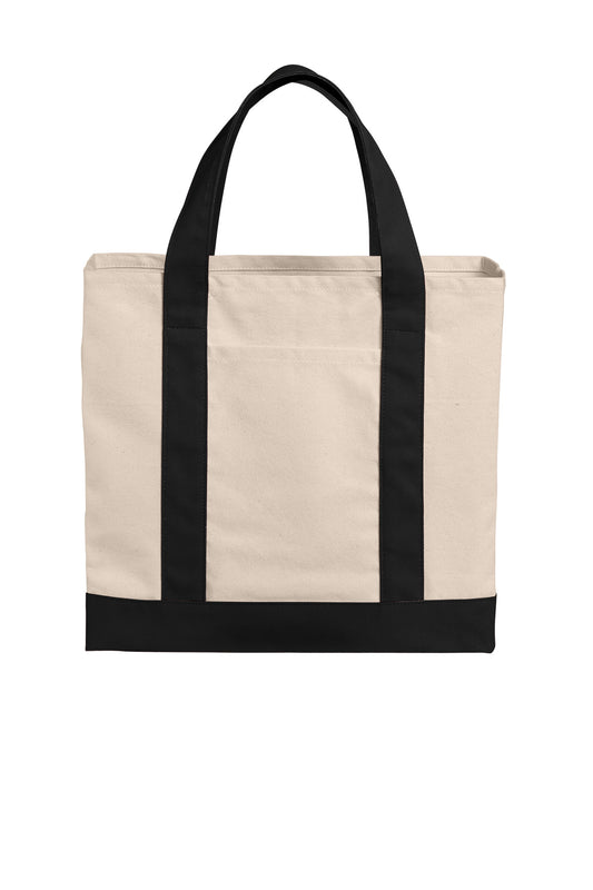 Port Authority? Cotton Canvas Two-Tone Tote BG429