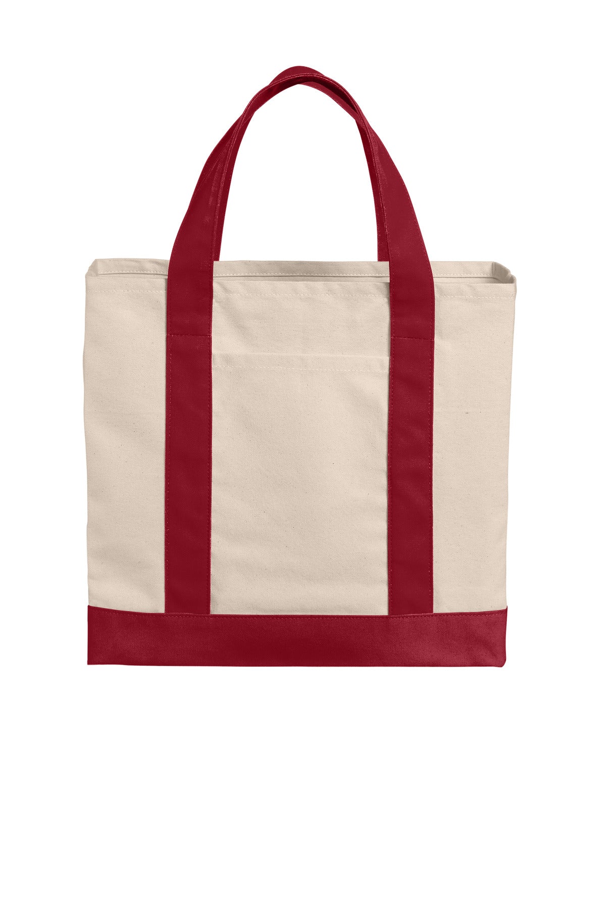 Port Authority? Cotton Canvas Two-Tone Tote BG429