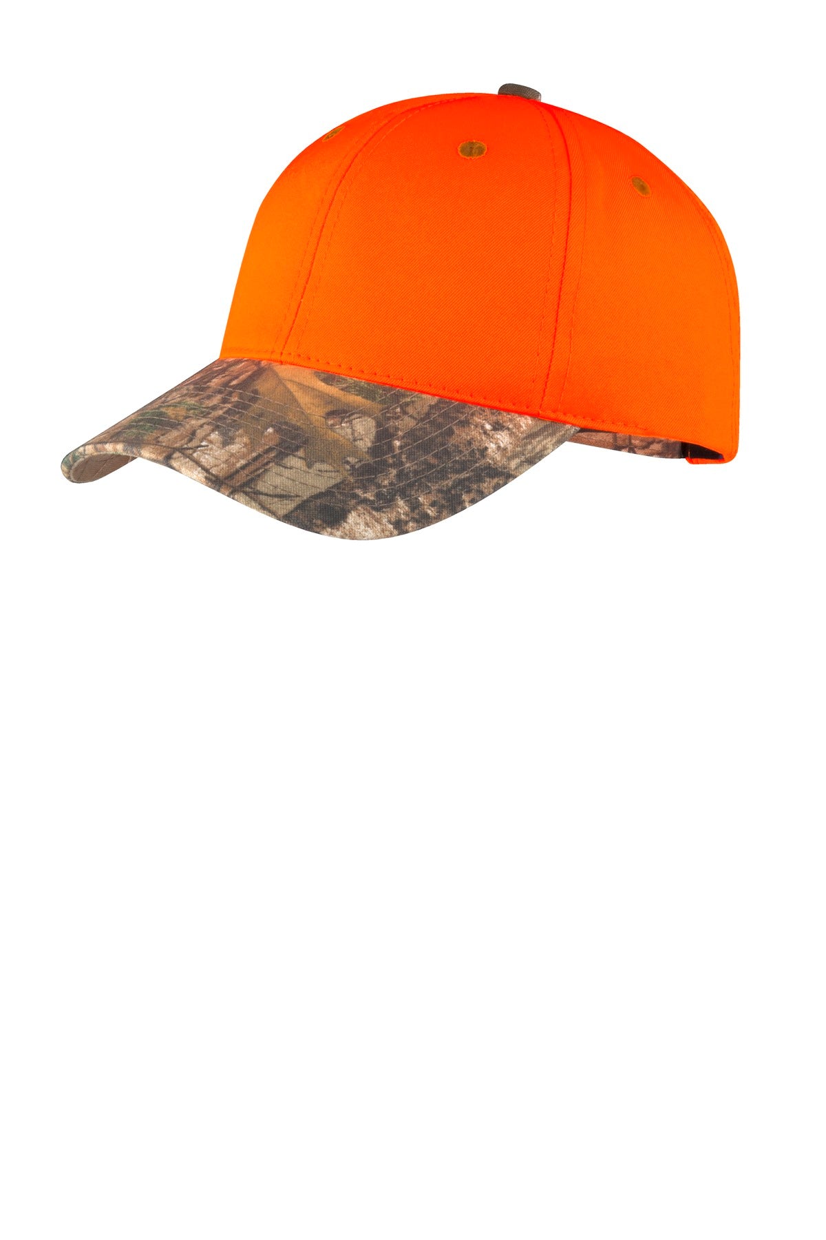 Port Authority? Enhanced Visibility Cap with Camo Brim. C804