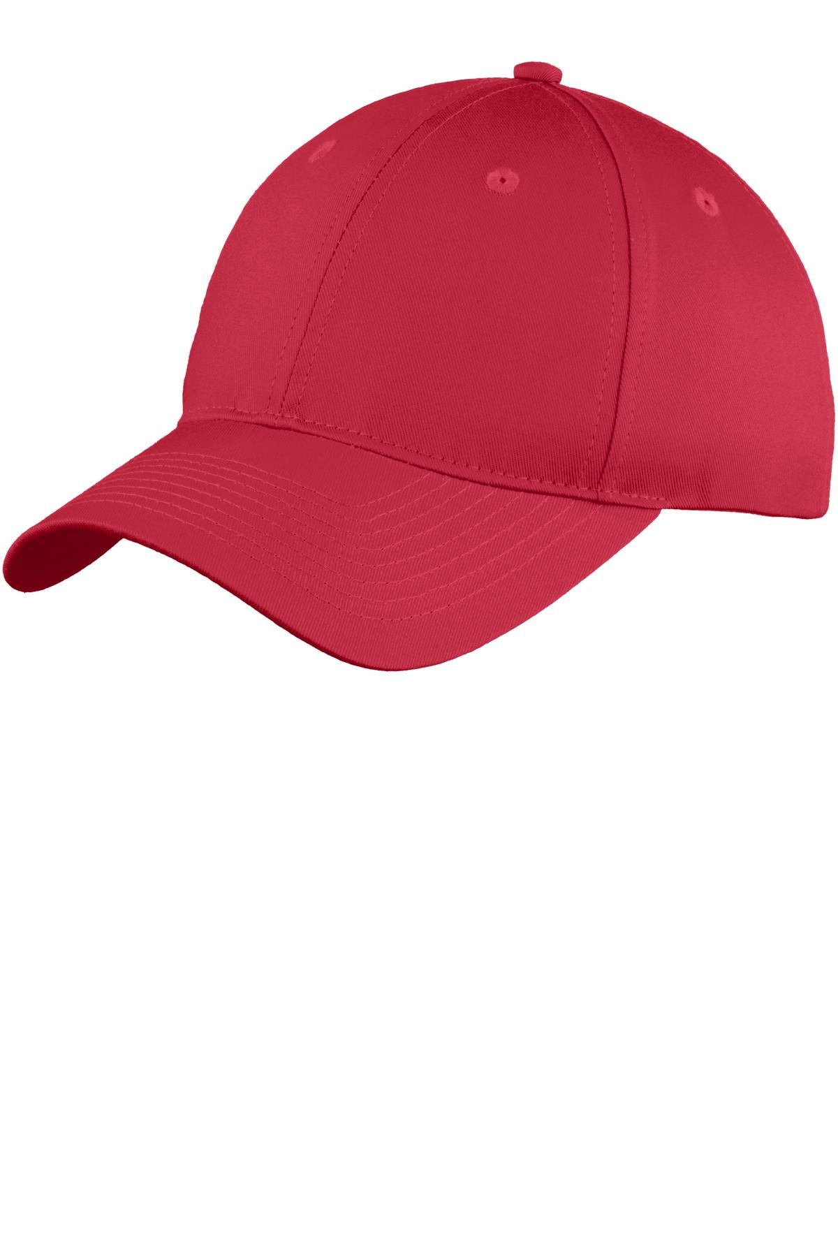 Port & Company? Youth Six-Panel Unstructured Twill Cap. YC914