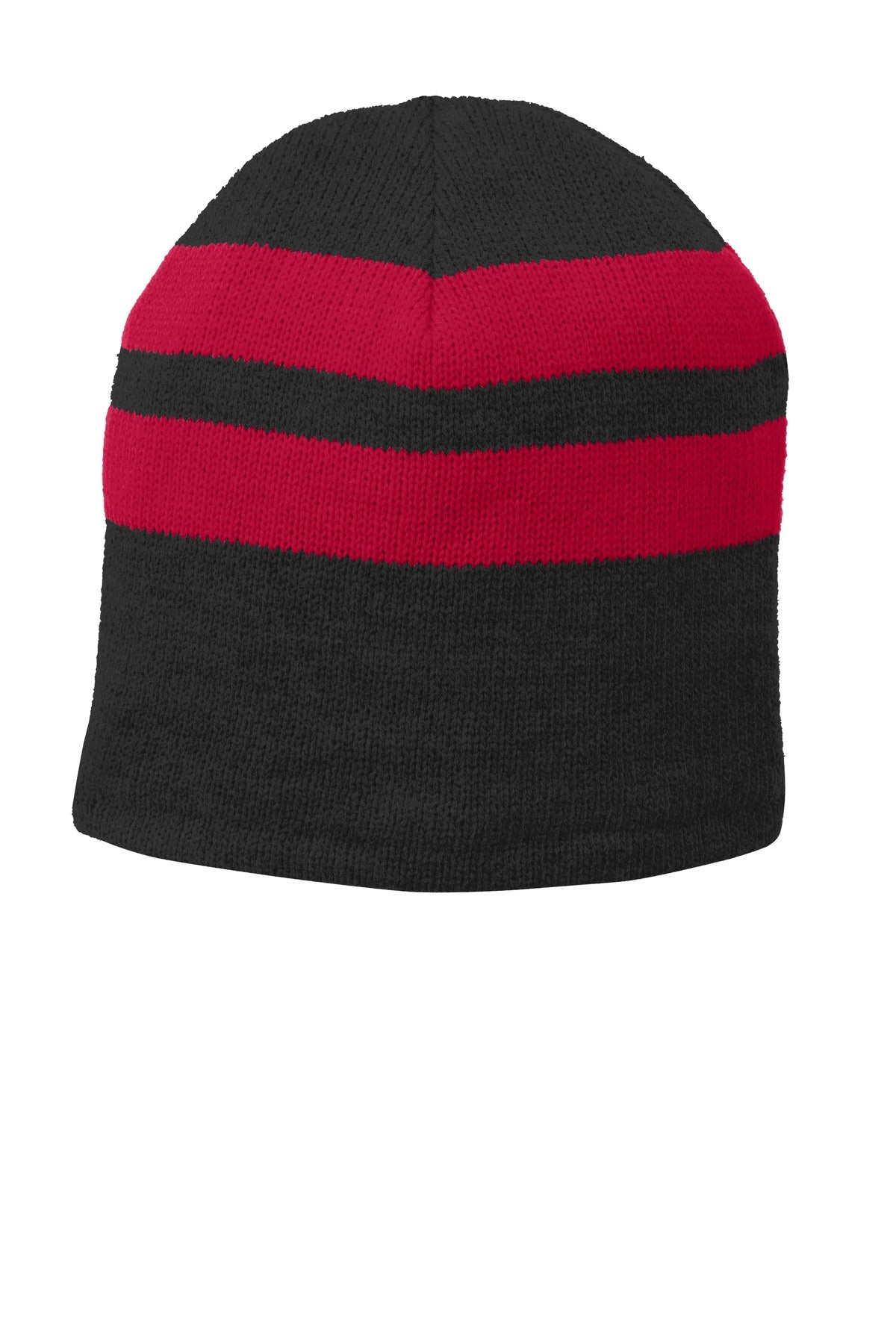 Port & Company? Fleece-Lined Striped Beanie Cap. C922