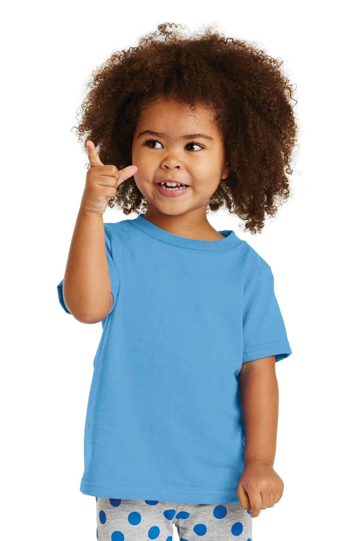 Port & Company? Toddler Core Cotton Tee. CAR54T