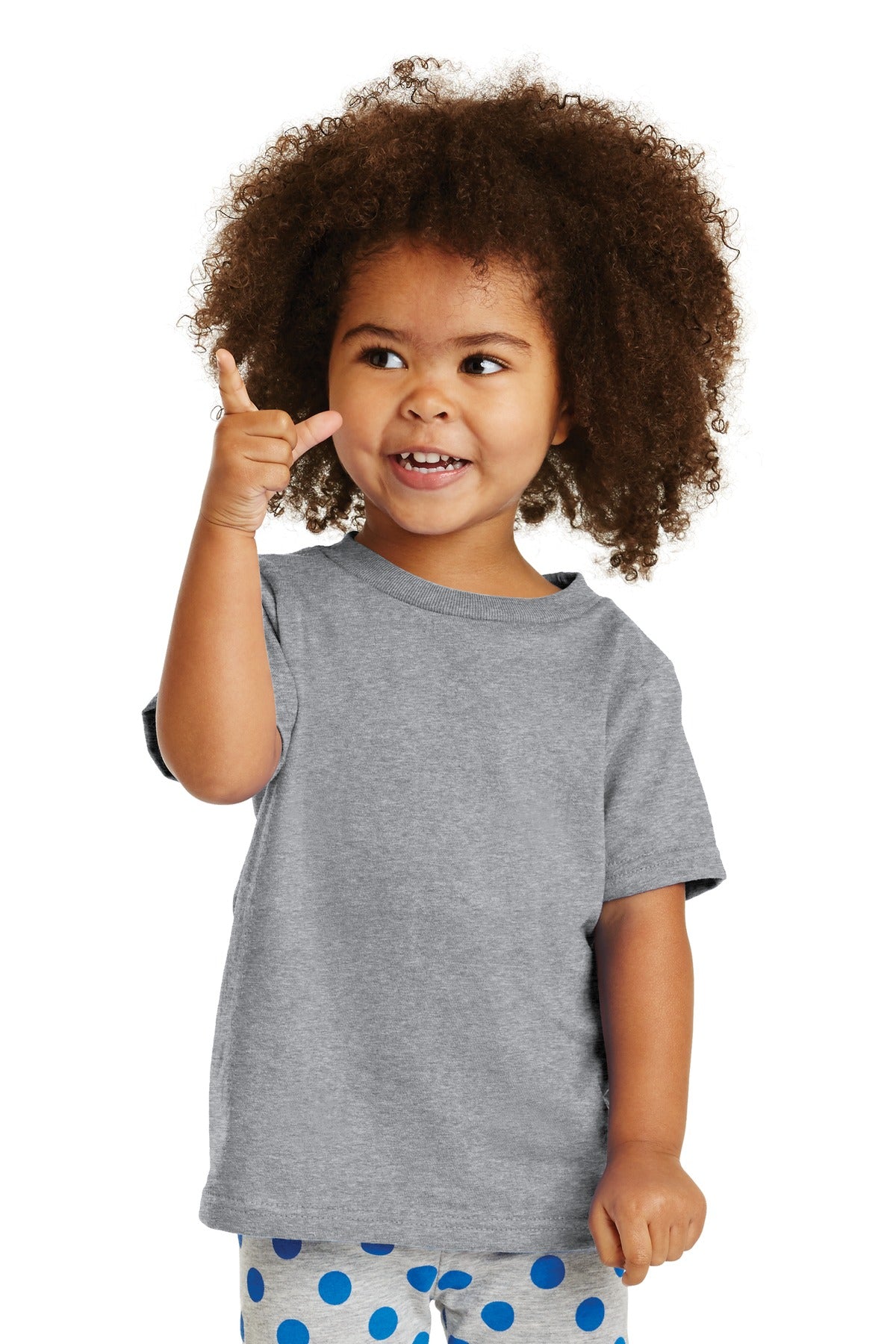 Port & Company? Toddler Core Cotton Tee. CAR54T