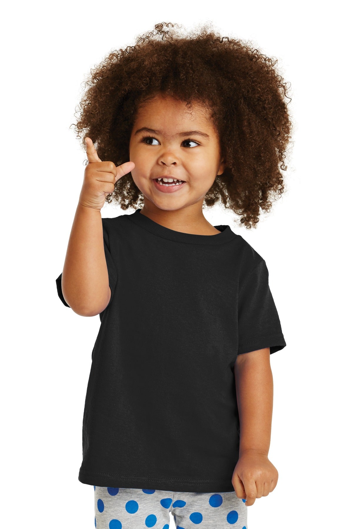 Port & Company? Toddler Core Cotton Tee. CAR54T