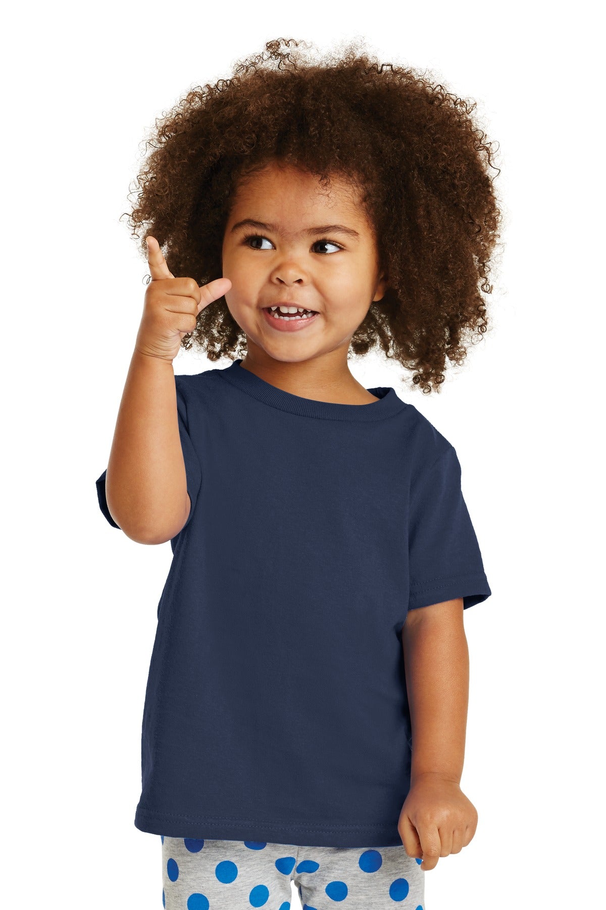 Port & Company? Toddler Core Cotton Tee. CAR54T