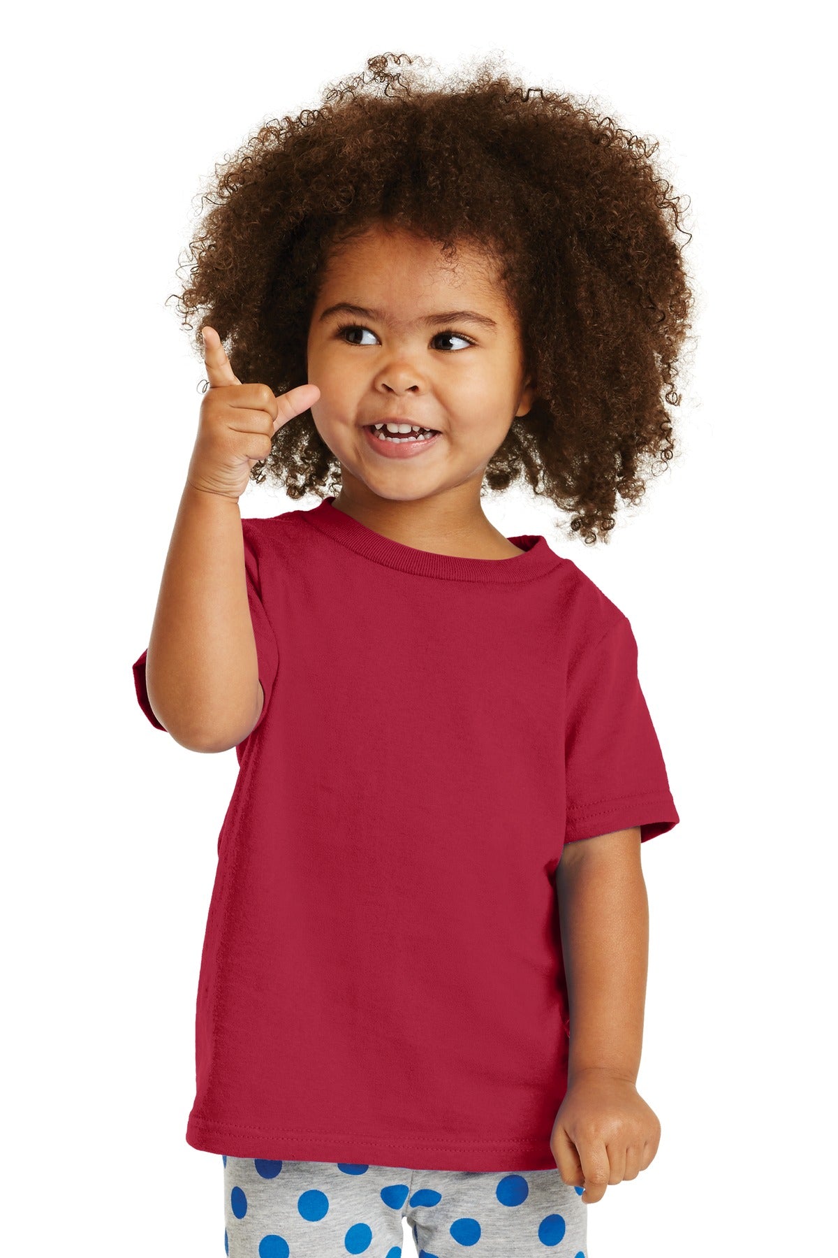 Port & Company? Toddler Core Cotton Tee. CAR54T