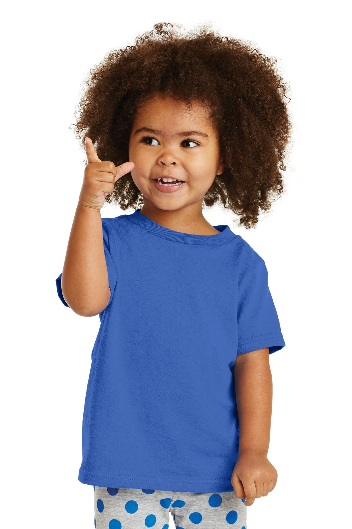 Port & Company? Toddler Core Cotton Tee. CAR54T