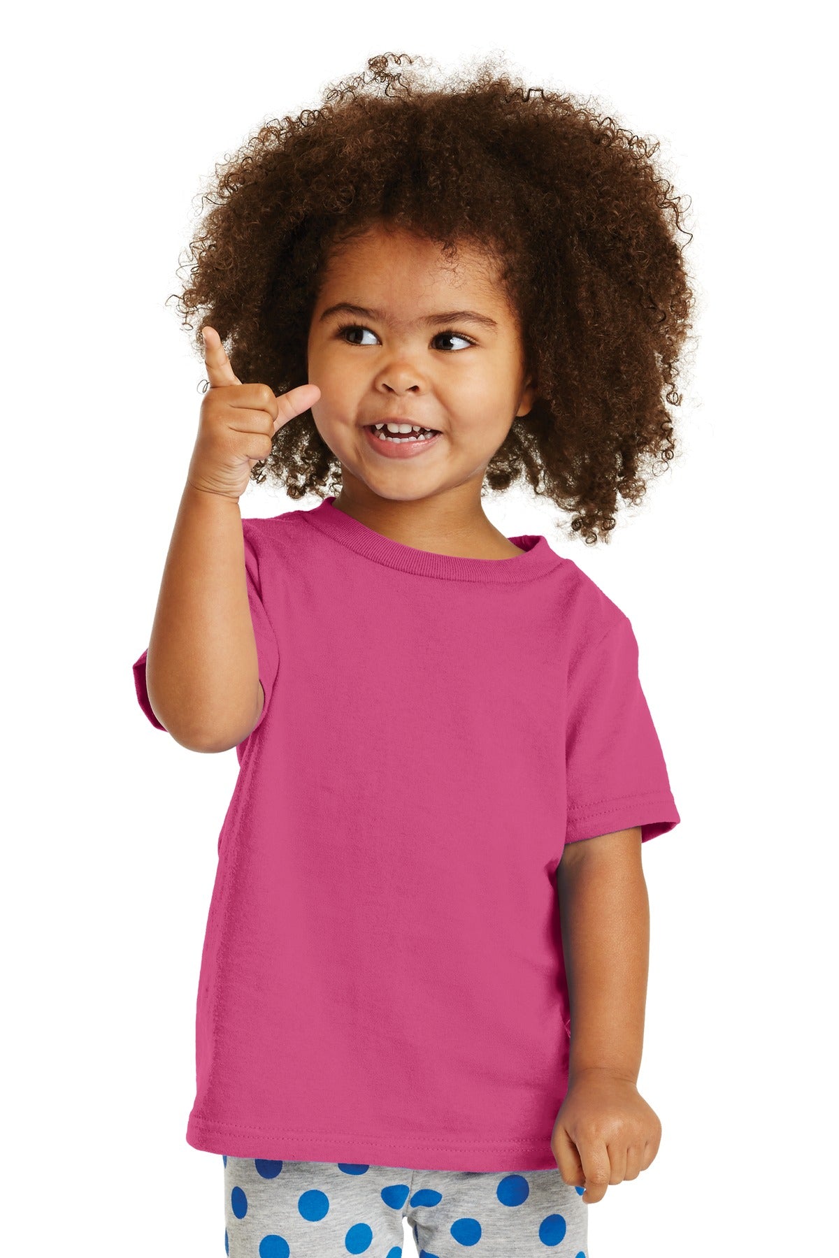 Port & Company? Toddler Core Cotton Tee. CAR54T