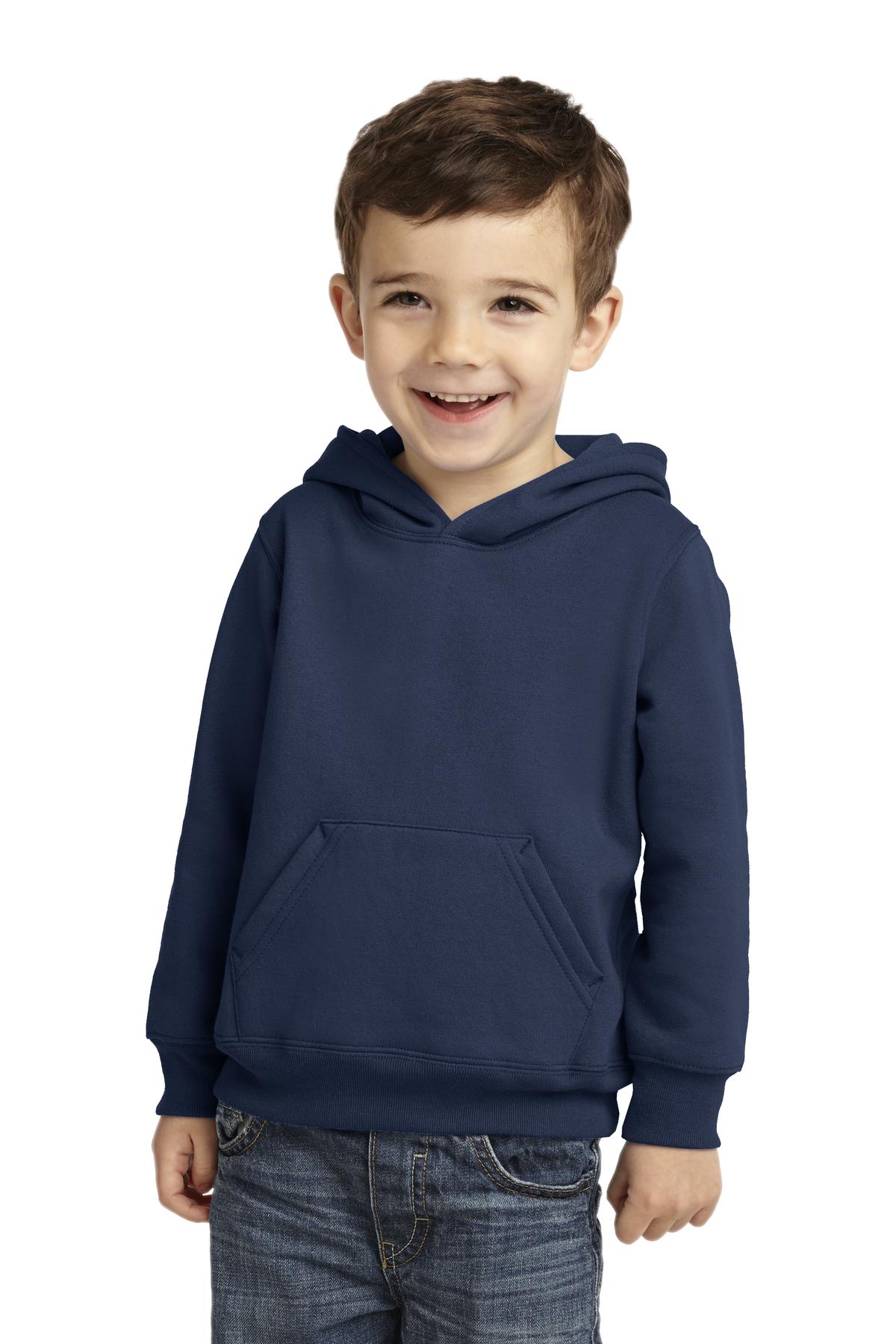 Port & Company? Toddler Core Fleece Pullover Hooded Sweatshirt. CAR78TH