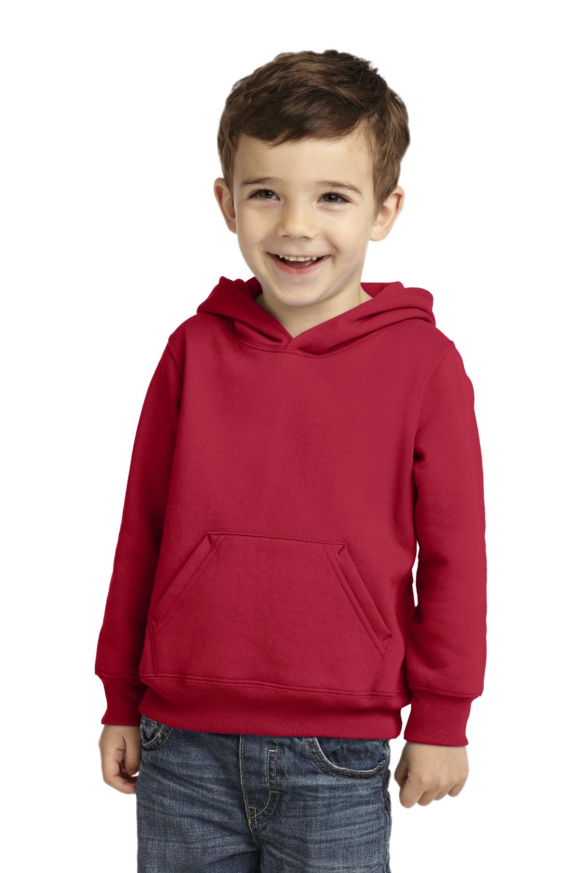 Port & Company? Toddler Core Fleece Pullover Hooded Sweatshirt. CAR78TH