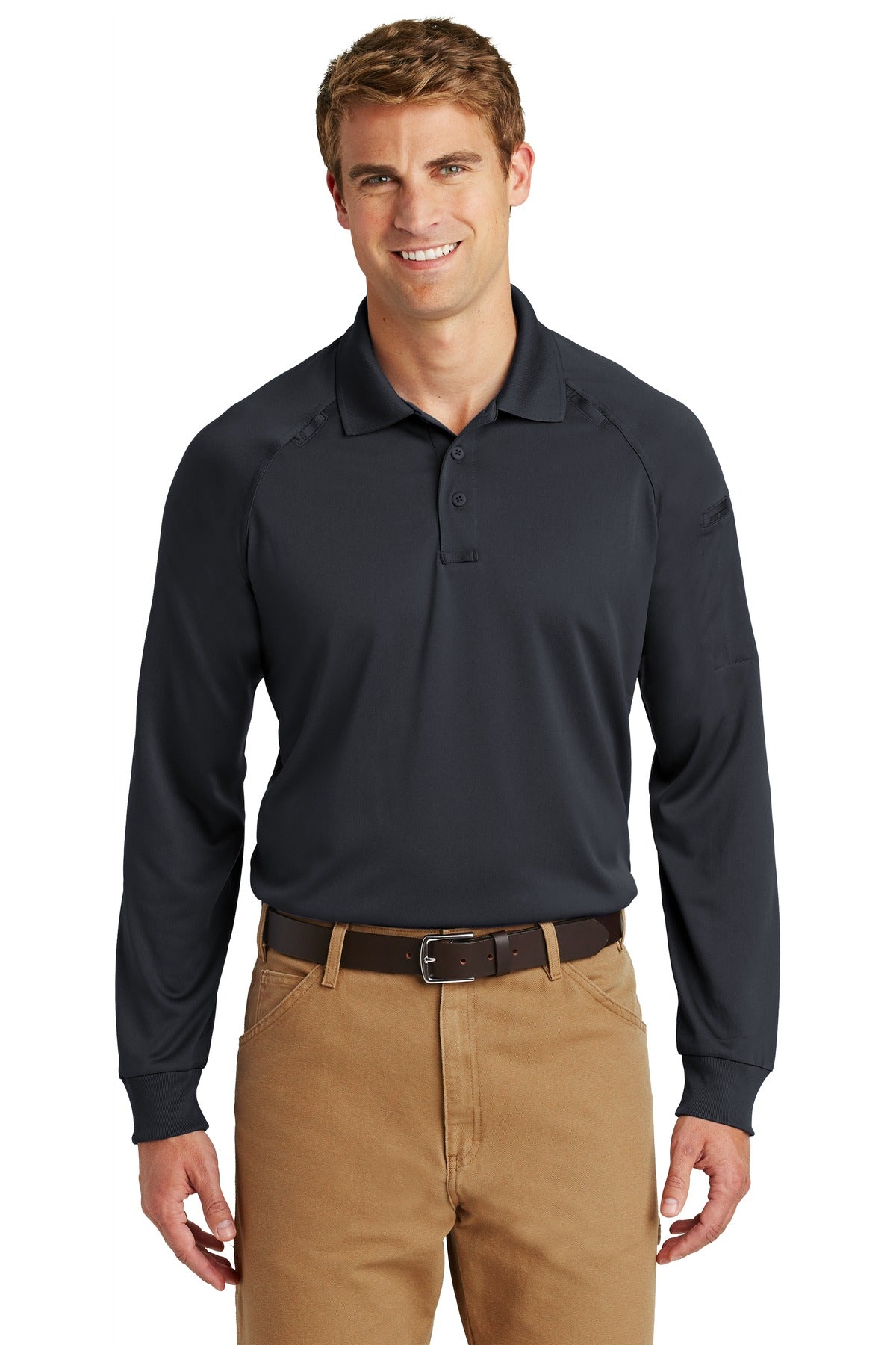 CornerStone? - Select Long Sleeve Snag-Proof Tactical Polo. CS410LS