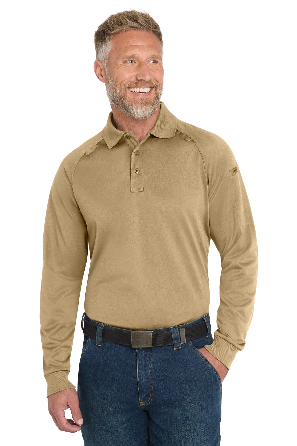 CornerStone? - Select Long Sleeve Snag-Proof Tactical Polo. CS410LS