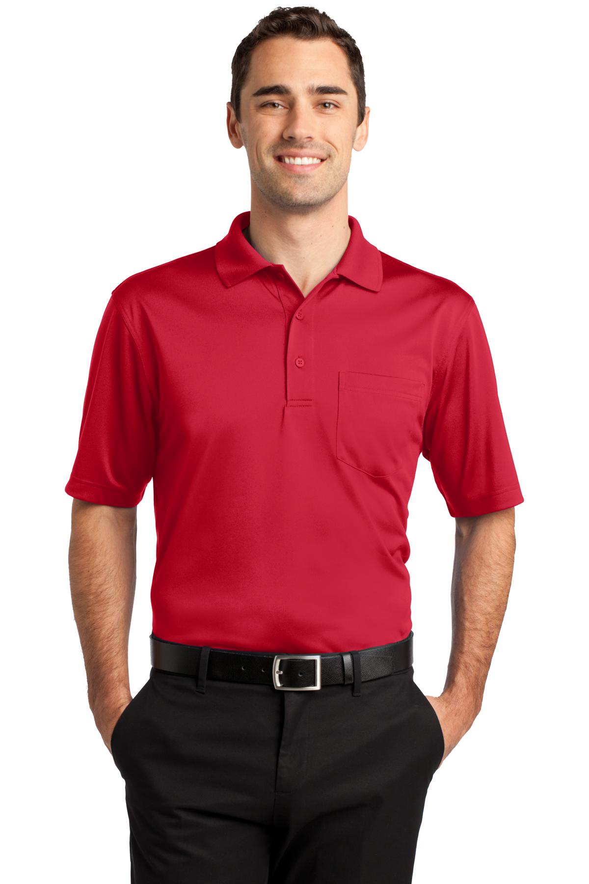 CornerStone? Select Snag-Proof Pocket Polo. CS412P