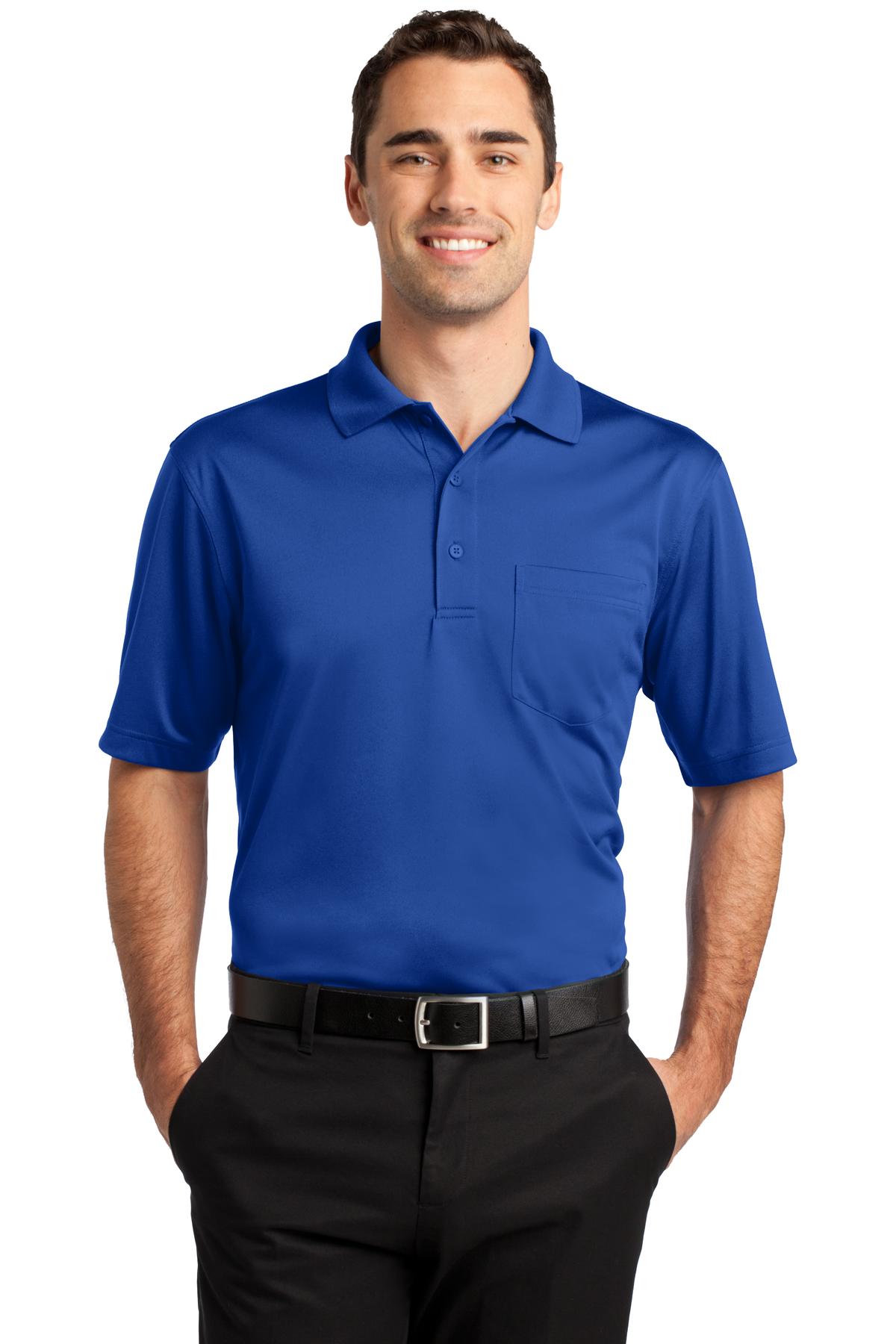 CornerStone? Select Snag-Proof Pocket Polo. CS412P