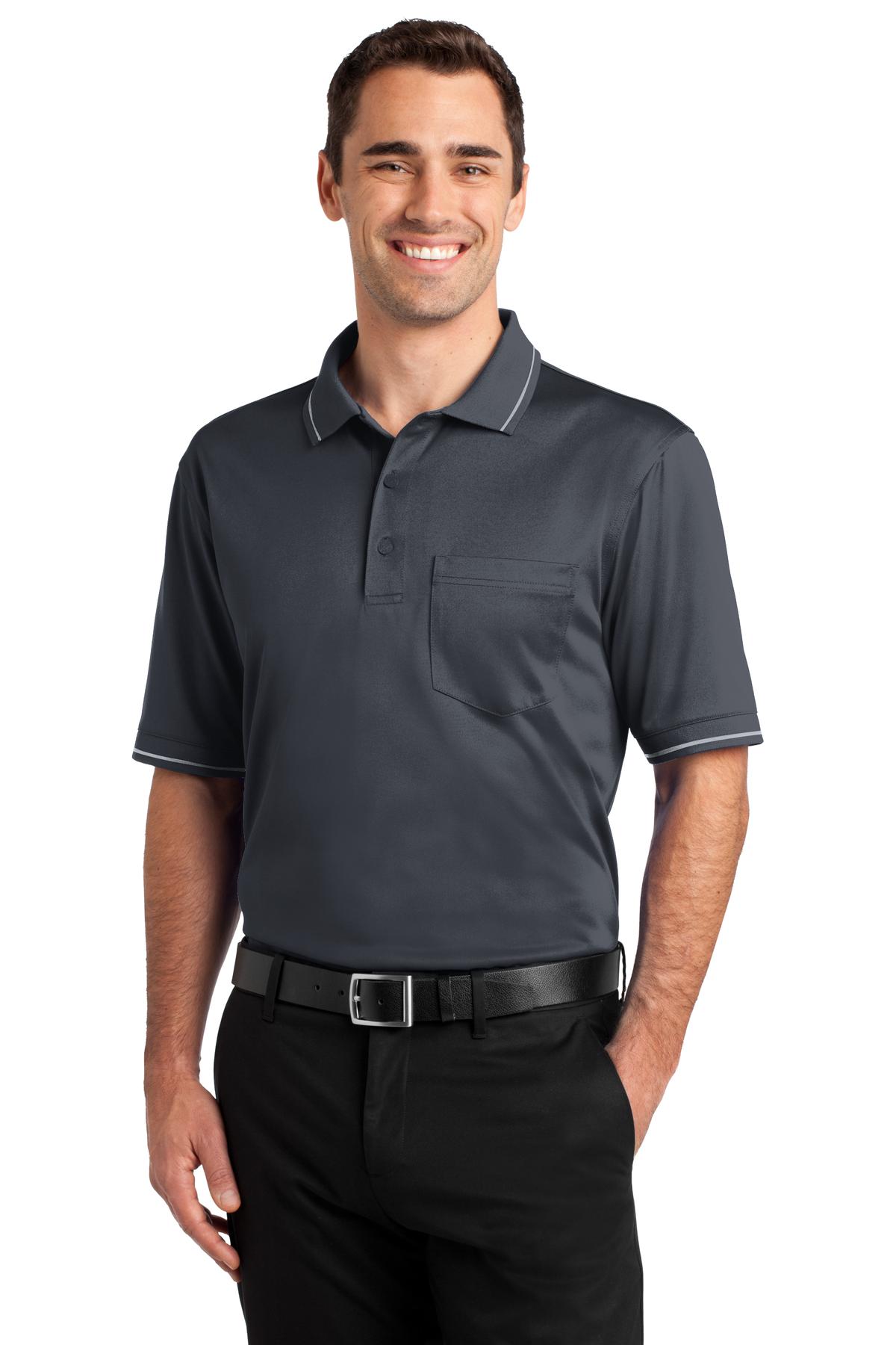 CornerStone? Select Snag-Proof Tipped Pocket Polo. CS415