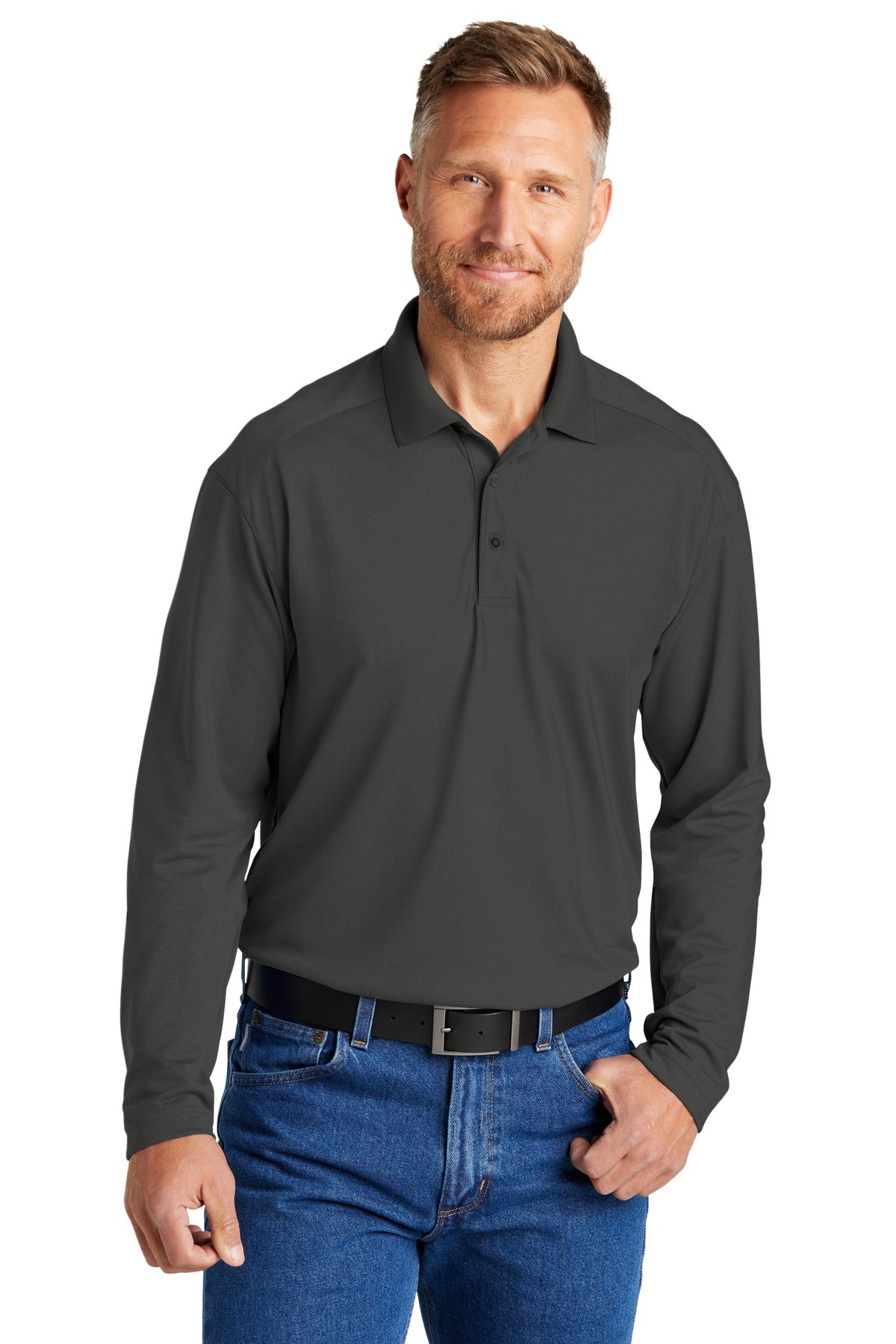 CornerStone? Select Lightweight Snag-Proof Long Sleeve Polo CS418LS