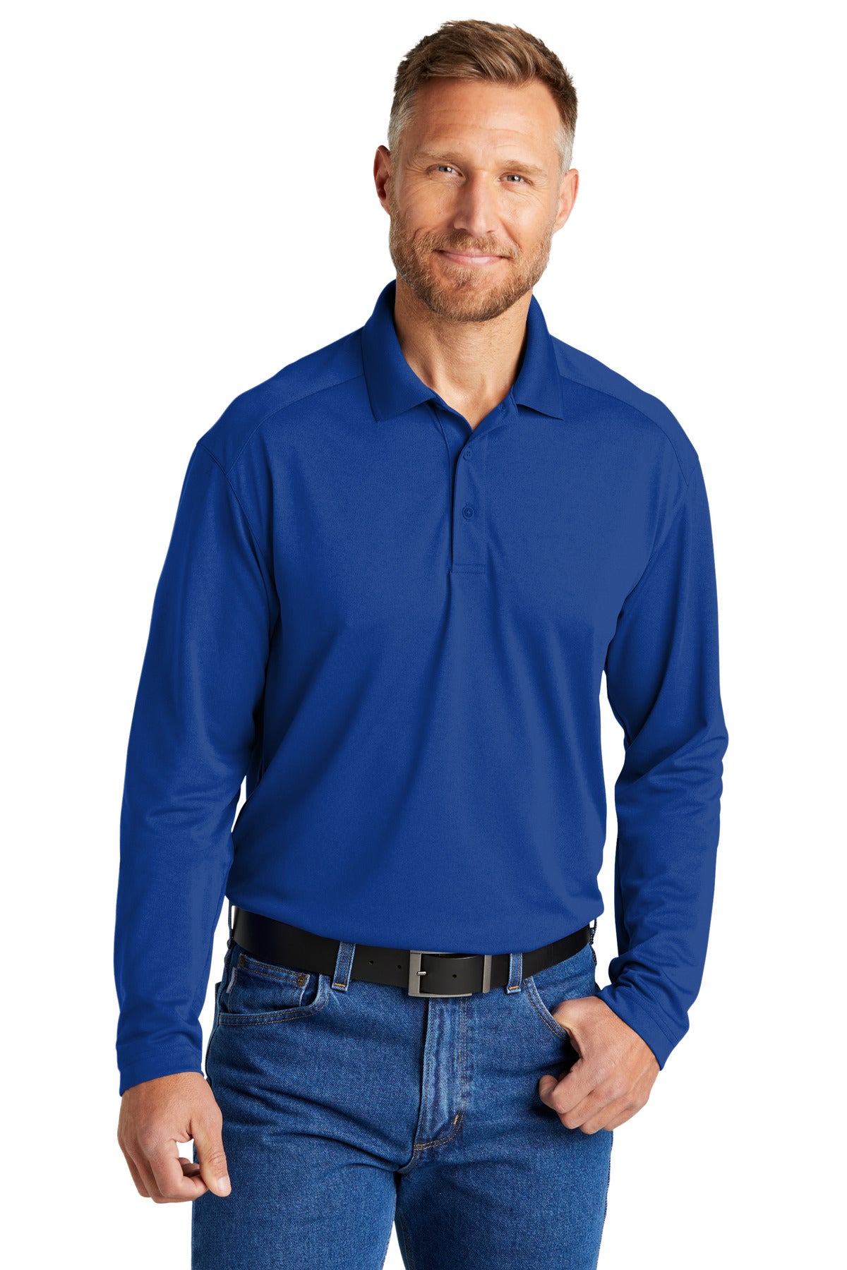 CornerStone? Select Lightweight Snag-Proof Long Sleeve Polo CS418LS