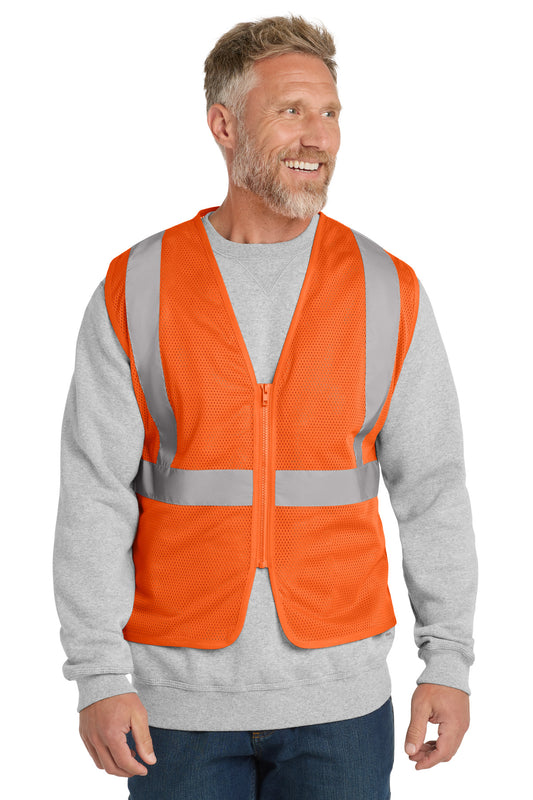 CornerStone ? ANSI 107 Class 2 Economy Mesh Zippered Vest. CSV101