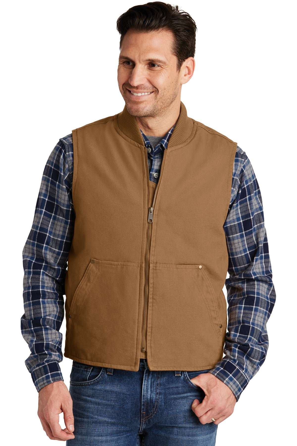 CornerStone? Washed Duck Cloth Vest. CSV40