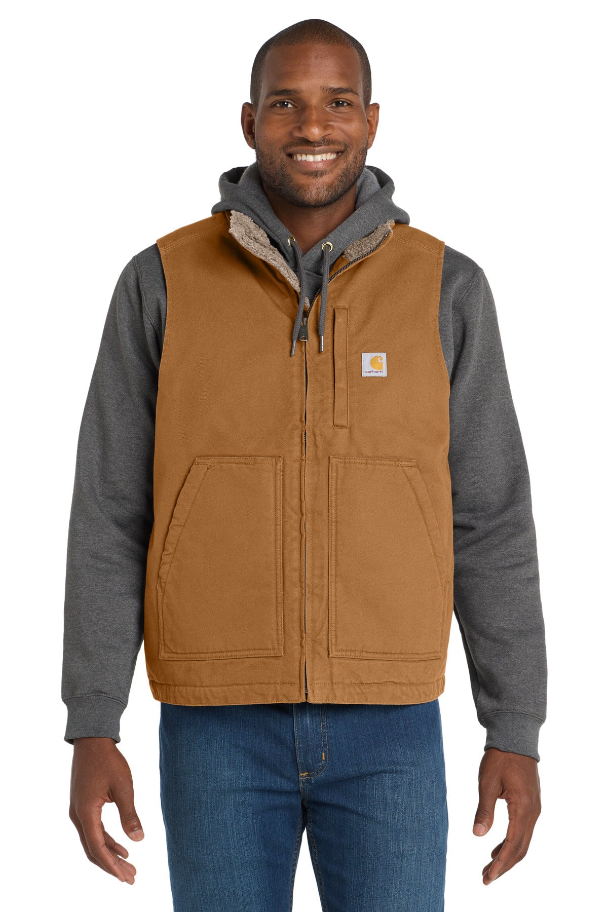 Carhartt? Sherpa-Lined Mock Neck Vest CT104277