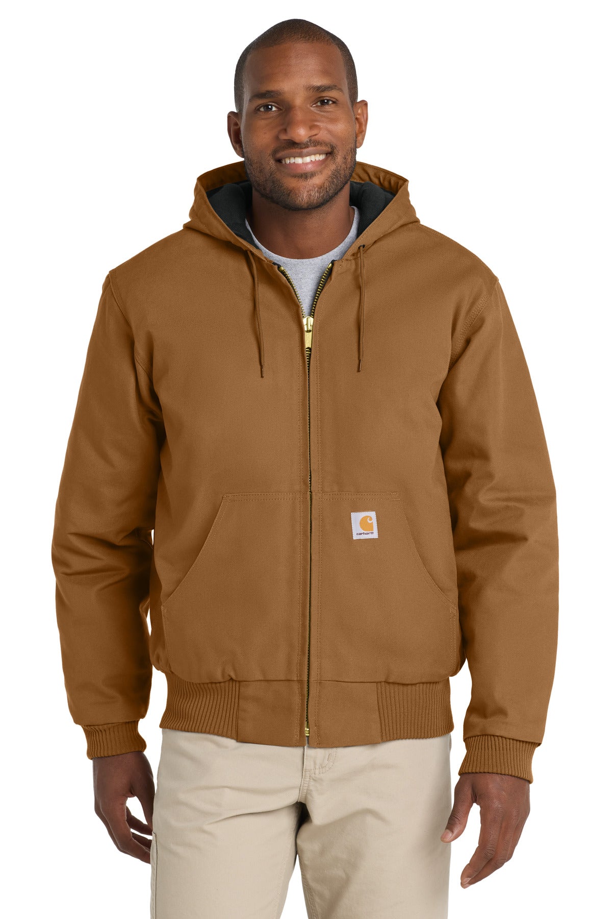 Carhartt ? Quilted-Flanne-Lined Duck Active Jac. CT106677