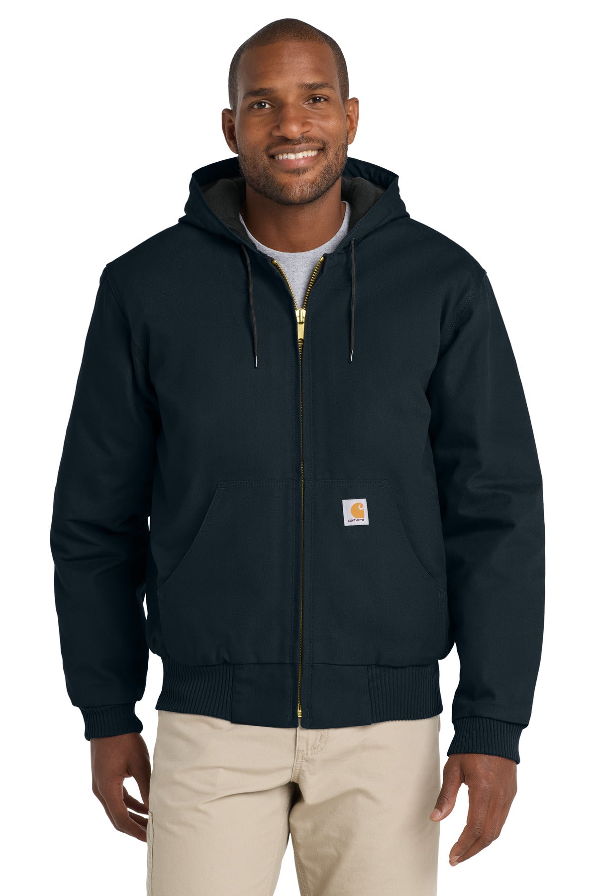 Carhartt ? Quilted-Flanne-Lined Duck Active Jac. CT106677