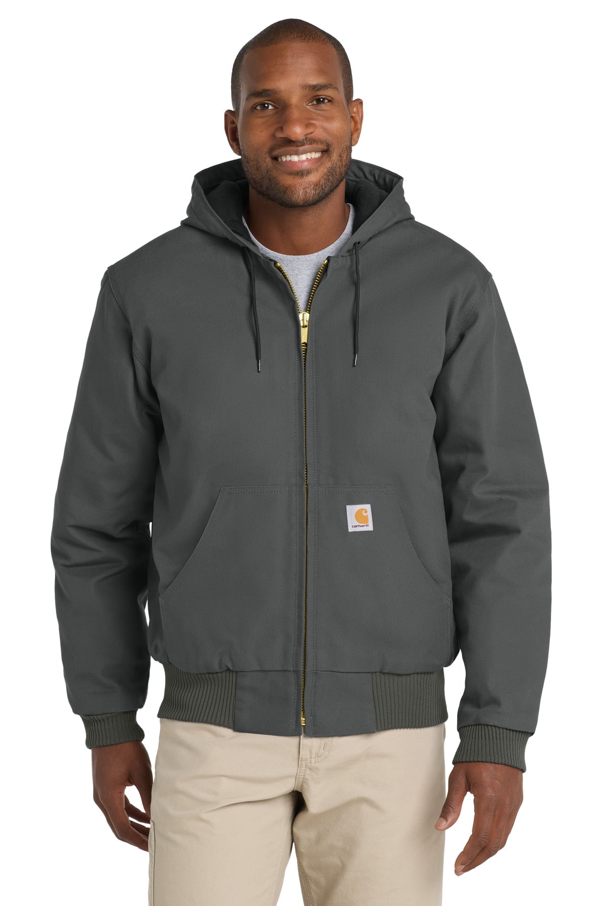 Carhartt ? Quilted-Flanne-Lined Duck Active Jac. CT106677