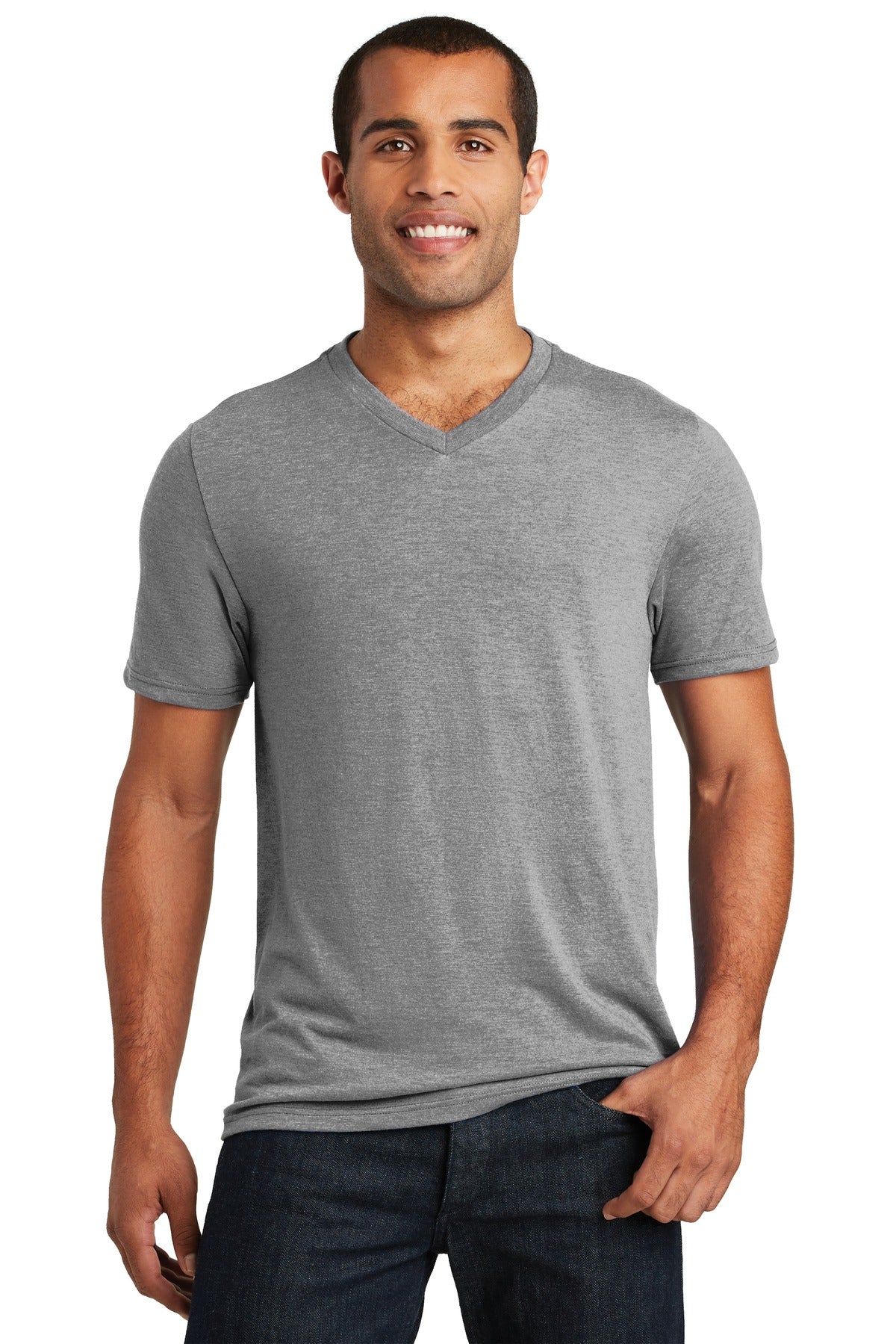 District ?  Perfect Tri? V-Neck Tee. DT1350