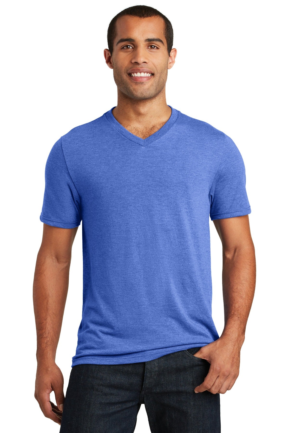 District ?  Perfect Tri? V-Neck Tee. DT1350