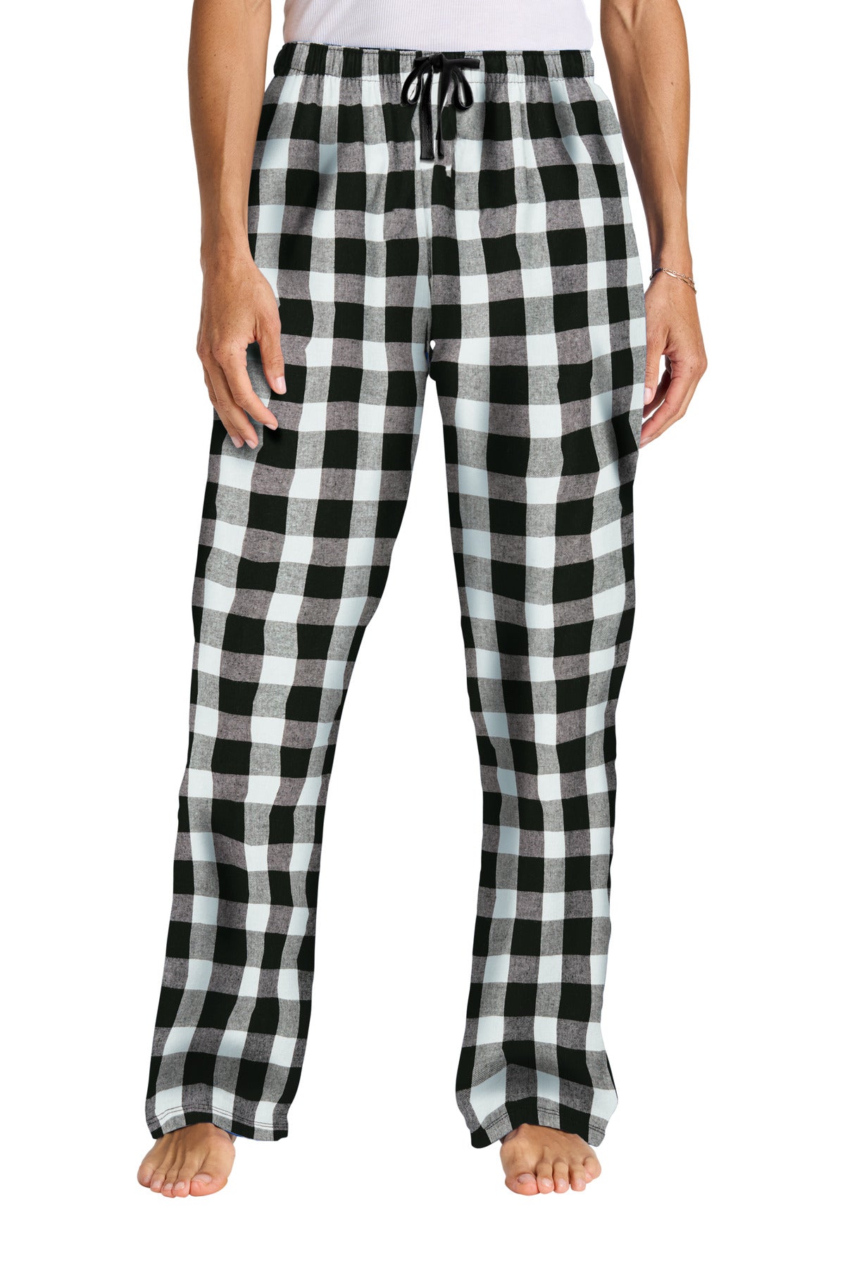 District? Women's Flannel Plaid Pant. DT2800