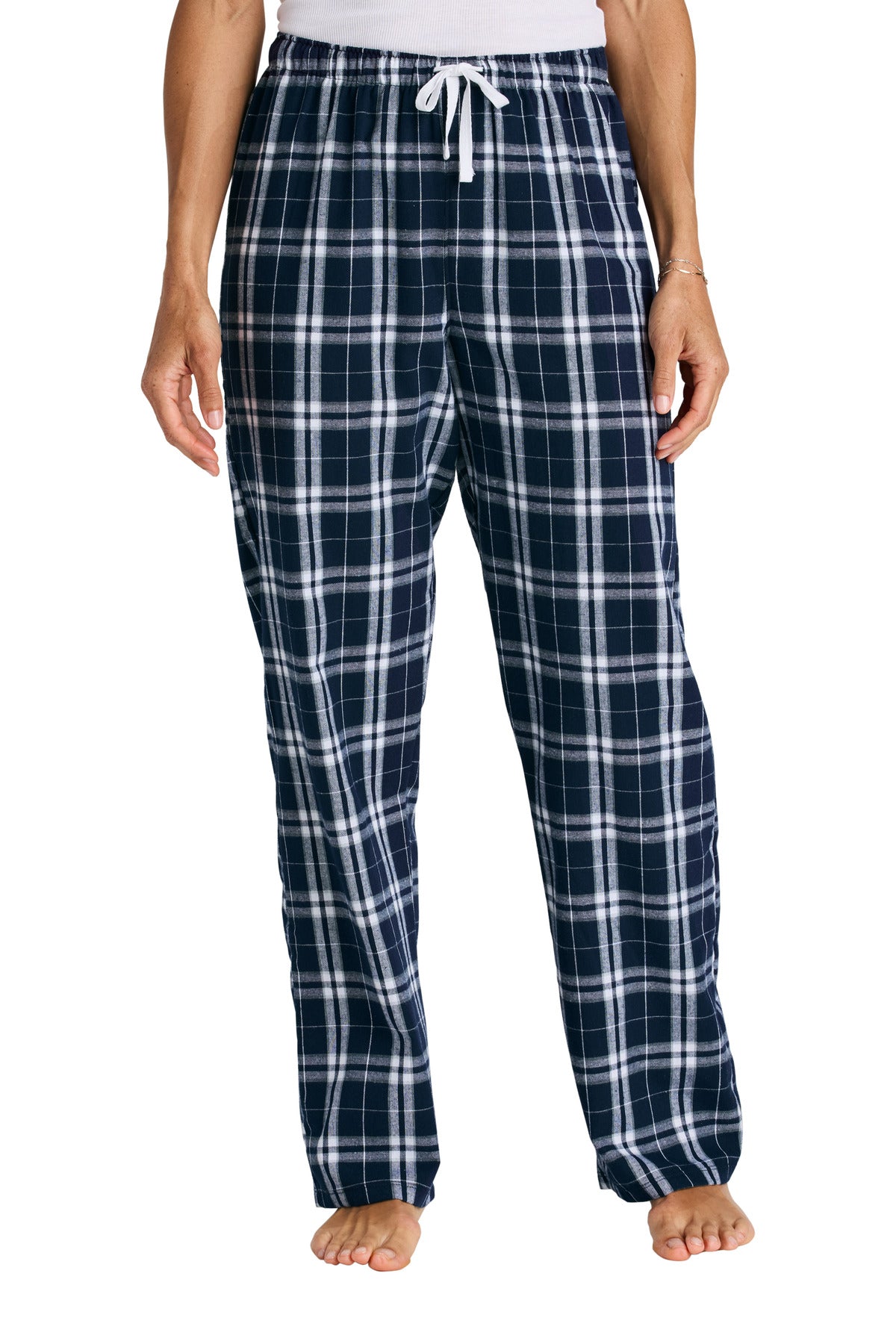 District? Women's Flannel Plaid Pant. DT2800