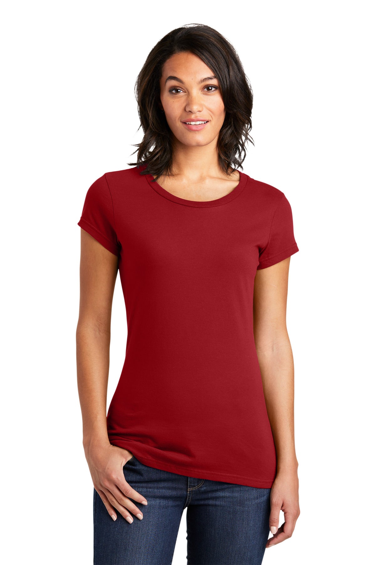 District? Women's Fitted Very Important Tee?. DT6001