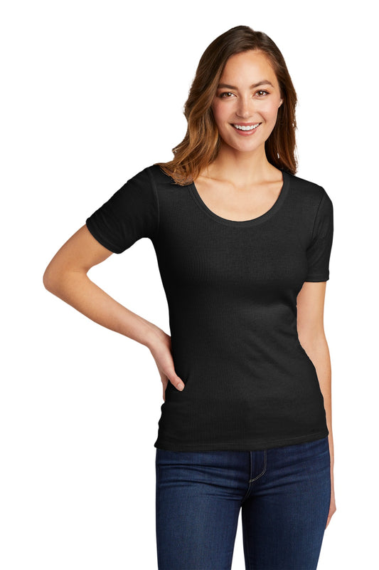 District? Women's V.I.T.?Rib Scoop Neck Tee DT6020