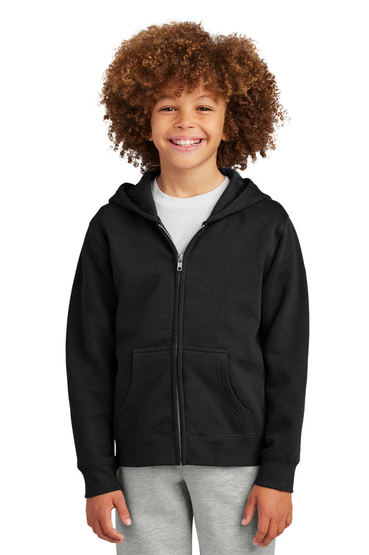 District? Youth V.I.T.? Fleece Full-Zip Hoodie DT6102Y