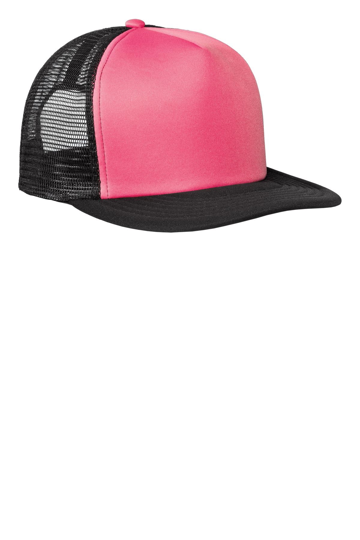 District? Flat Bill Snapback Trucker Cap. DT624