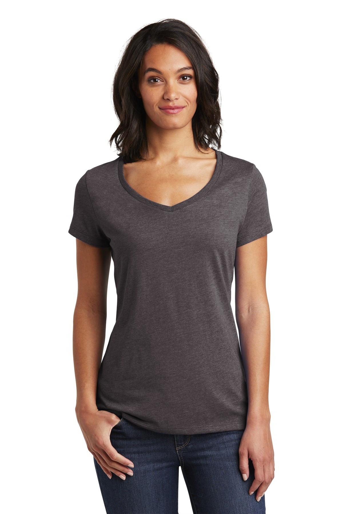 District ? Women's Very Important Tee ? V-Neck. DT6503