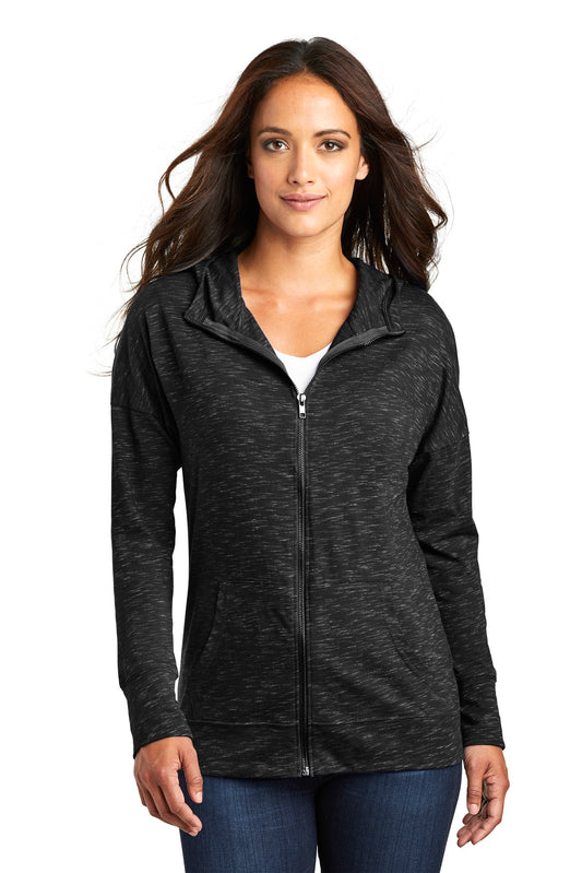 District ? Women's Medal Full-Zip Hoodie. DT665