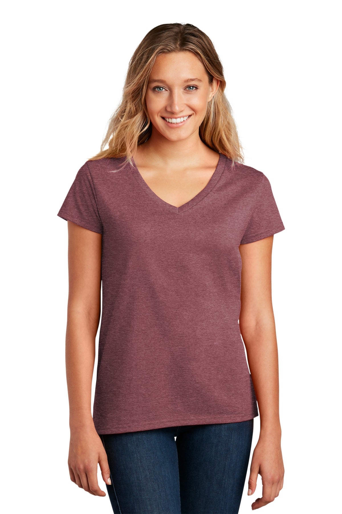 District ? Women's Re-Tee ? V-Neck DT8001