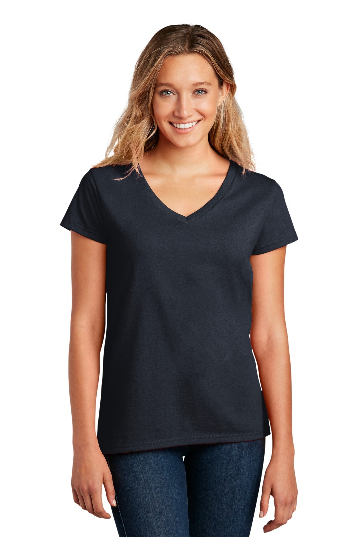 District ? Women's Re-Tee ? V-Neck DT8001