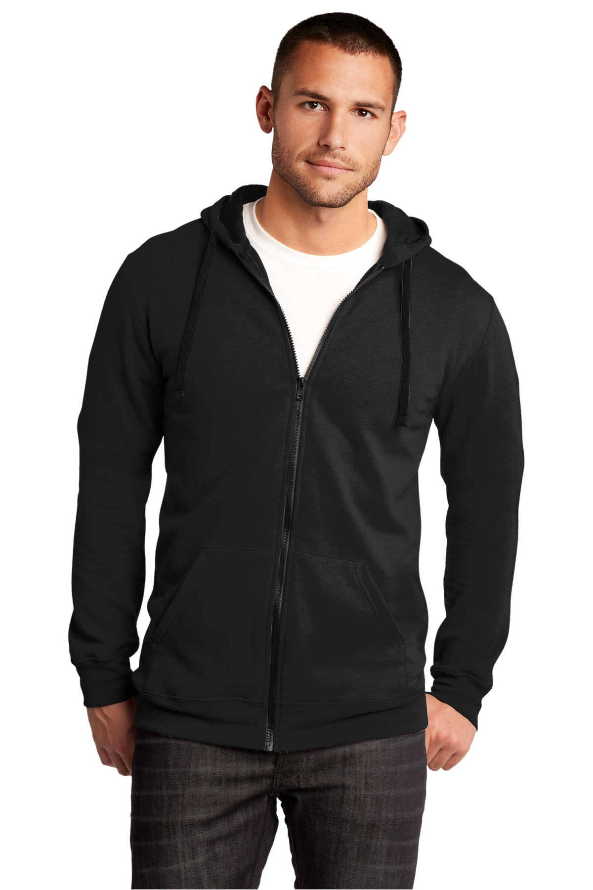 District? The Concert Fleece? Full-Zip Hoodie. DT800