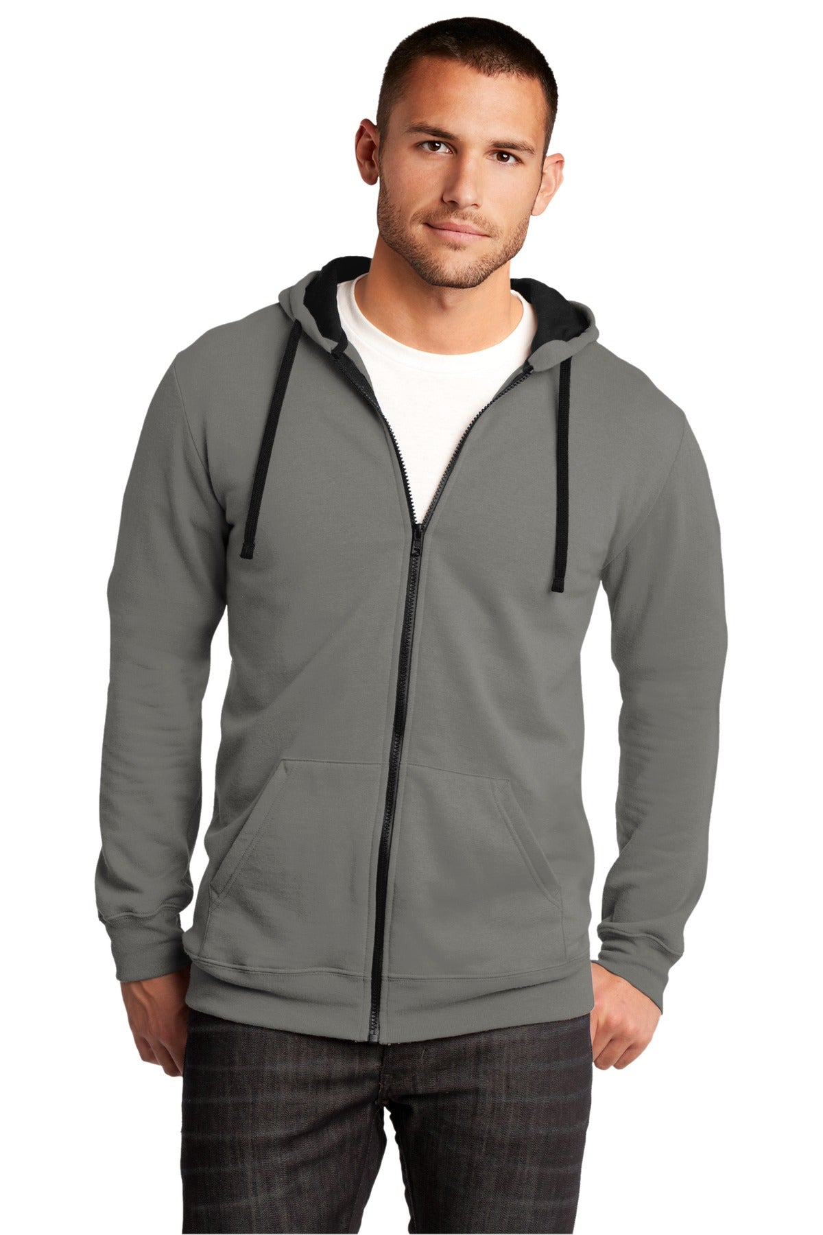 District? The Concert Fleece? Full-Zip Hoodie. DT800