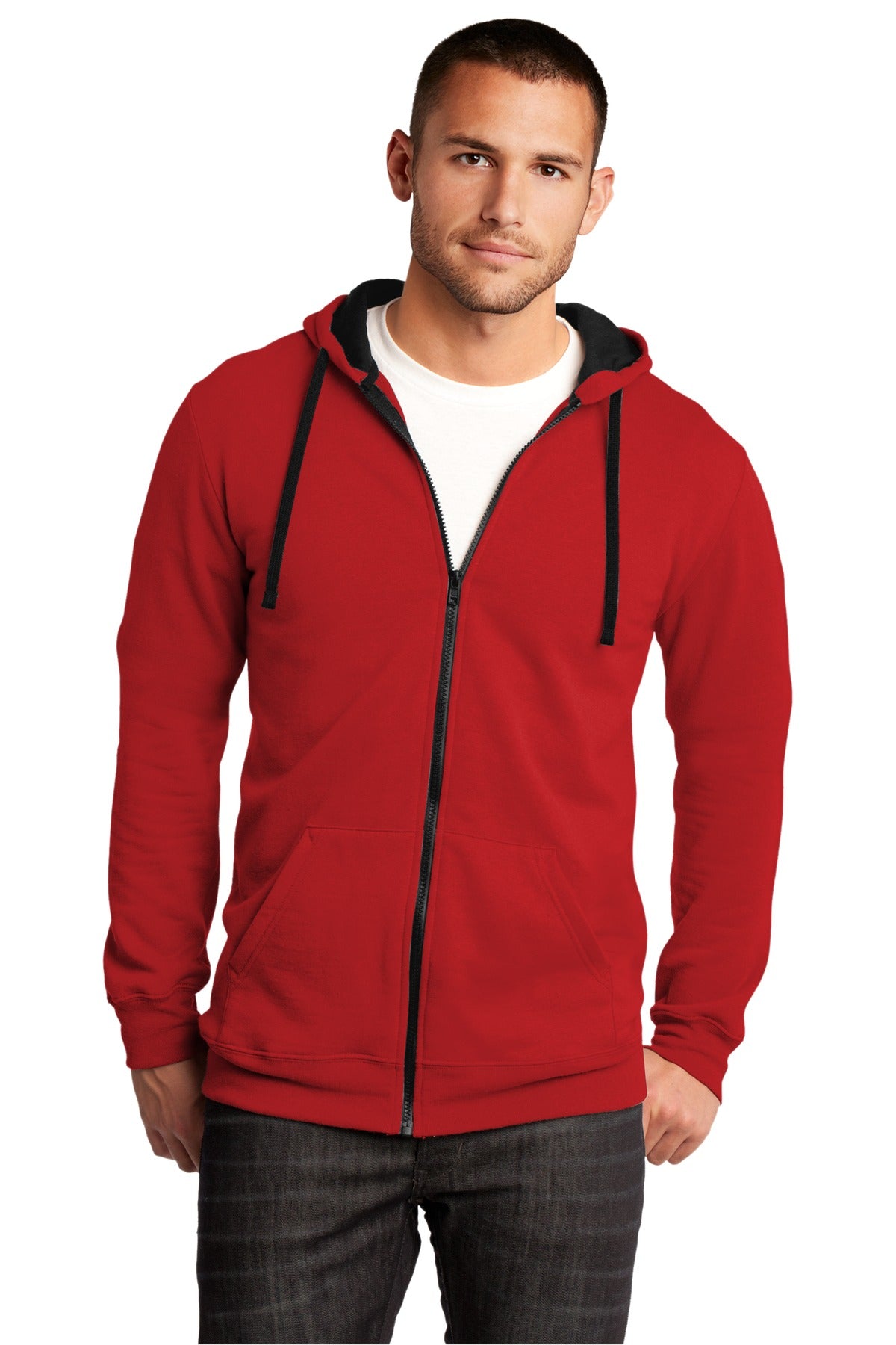 District? The Concert Fleece? Full-Zip Hoodie. DT800