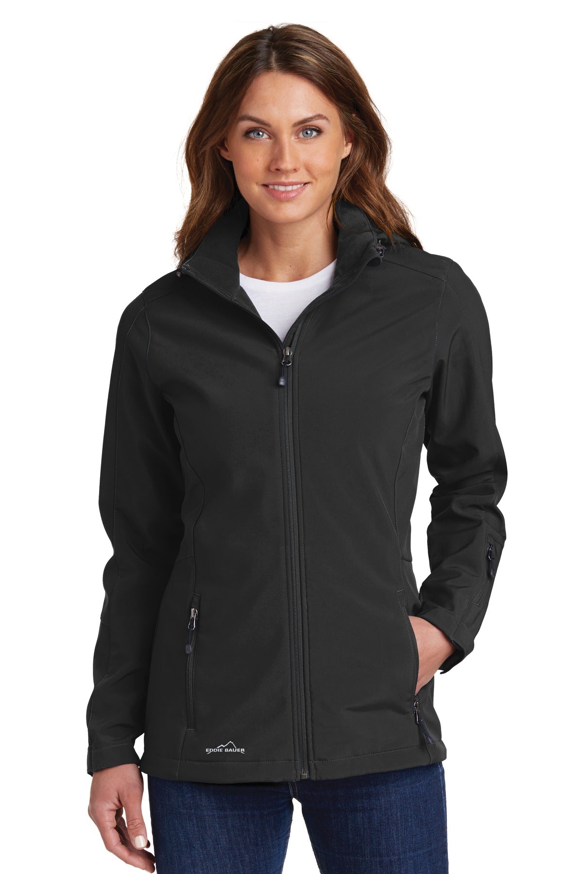 Eddie Bauer? Women's Hooded Soft Shell Parka. EB537