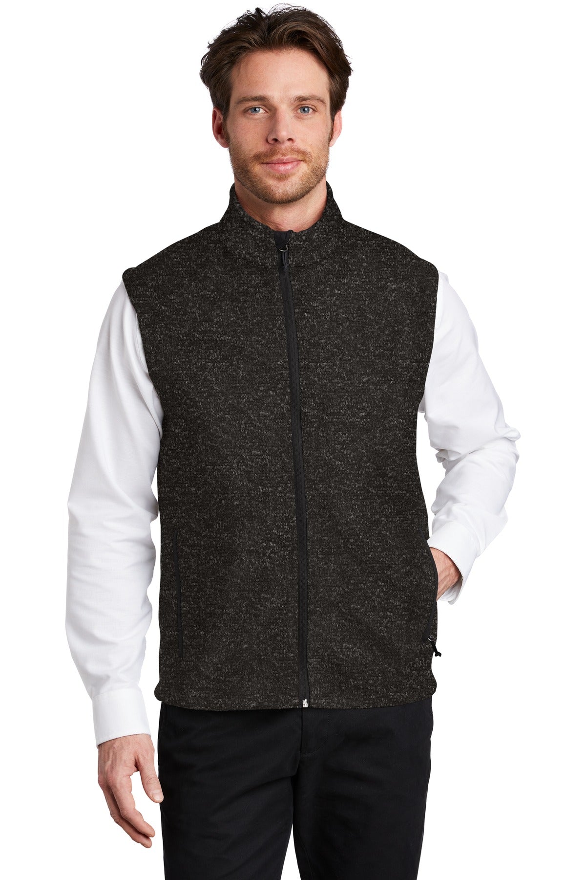 Port Authority ? Sweater Fleece Vest F236