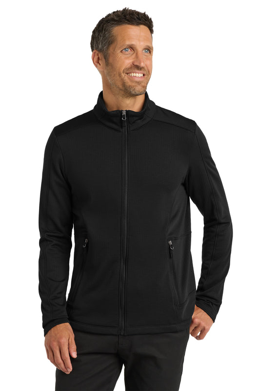 Port Authority ? Grid Fleece Jacket. F239