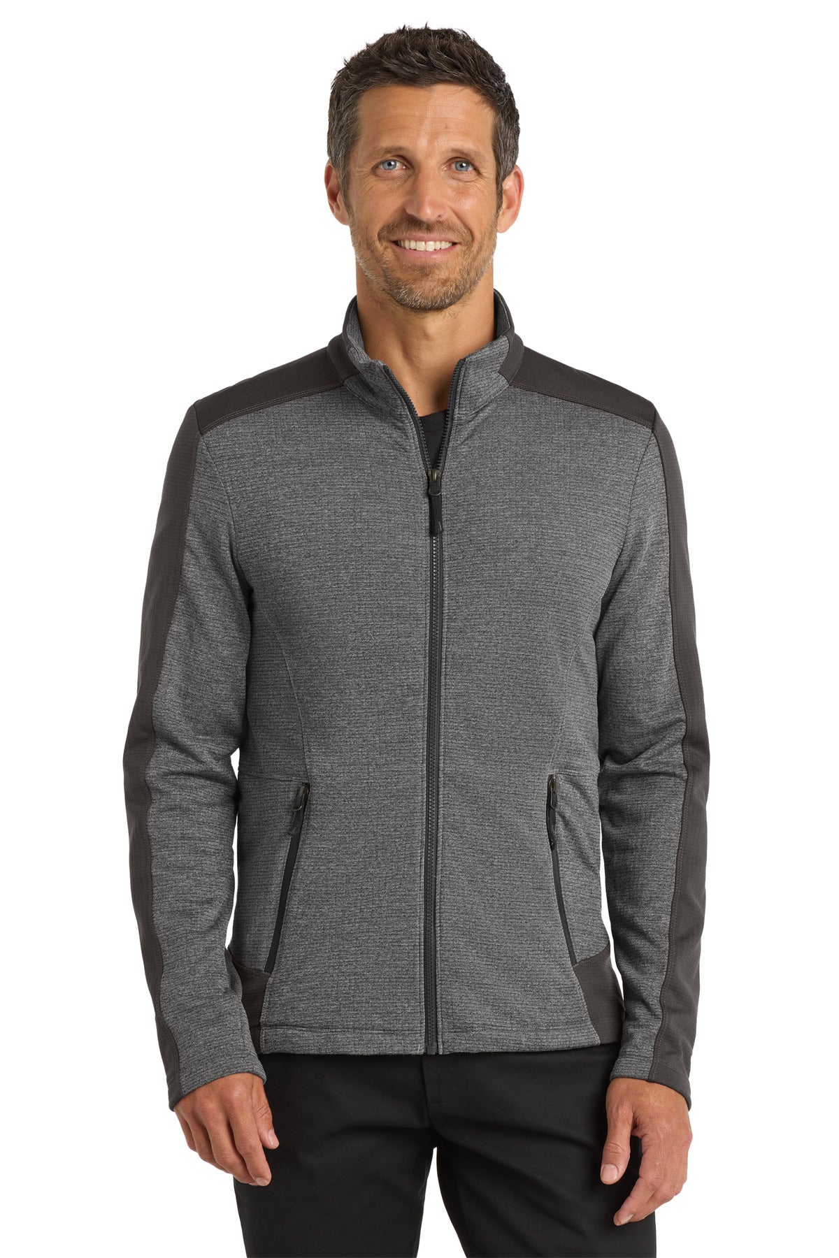 Port Authority ? Grid Fleece Jacket. F239