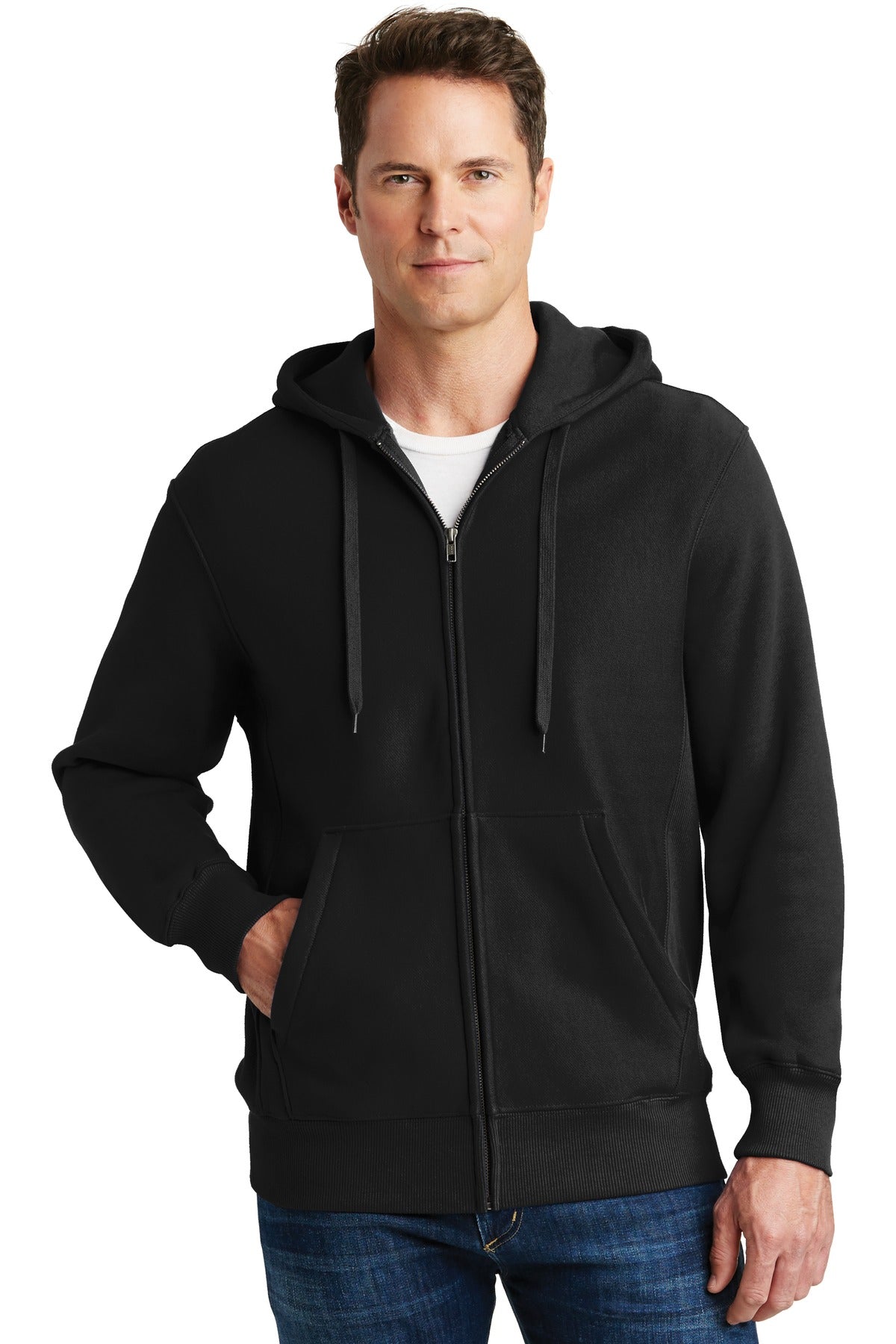 Sport-Tek? Super Heavyweight Full-Zip Hooded Sweatshirt.  F282