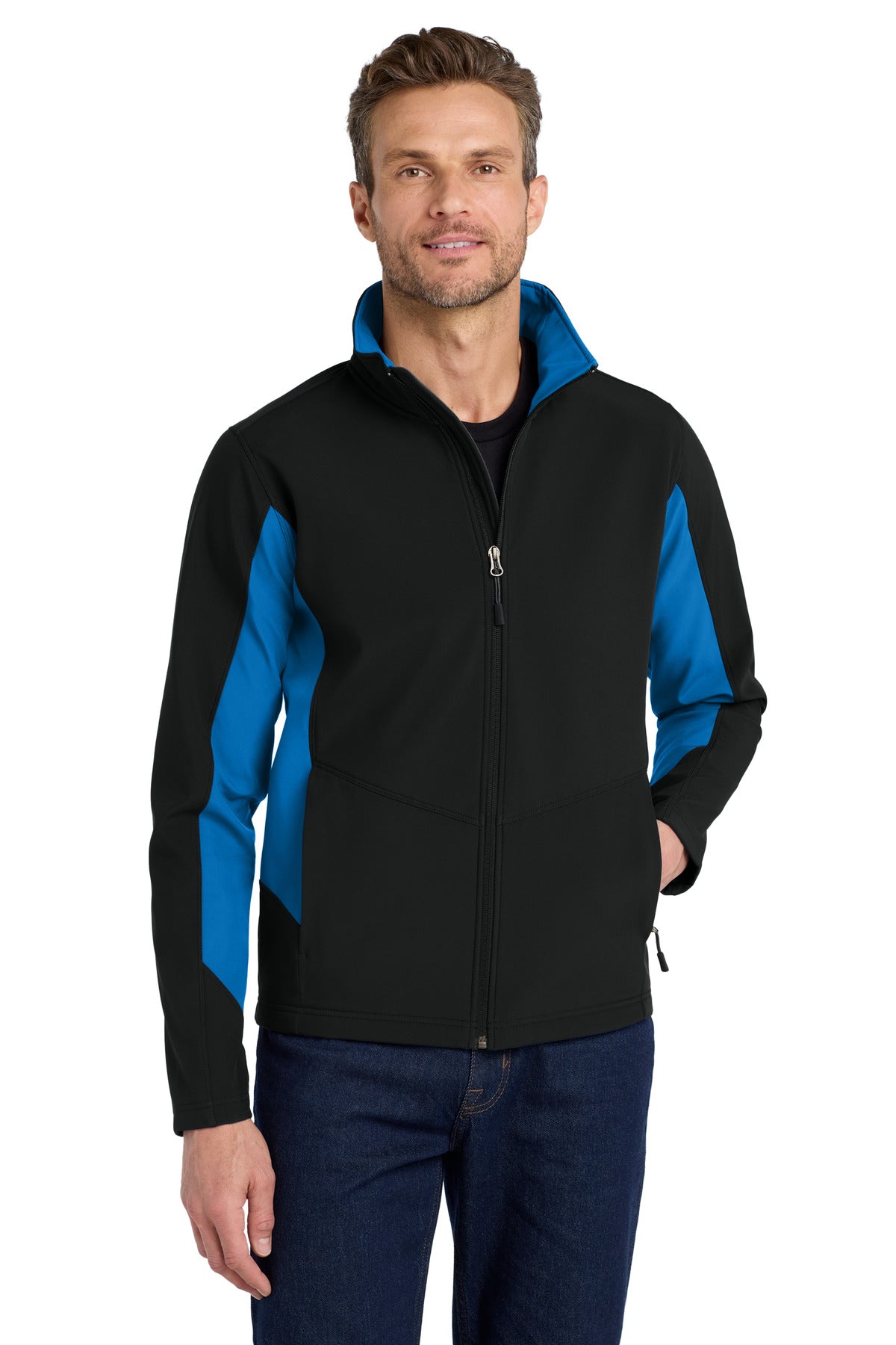 Port Authority? Core Colorblock Soft Shell Jacket. J318