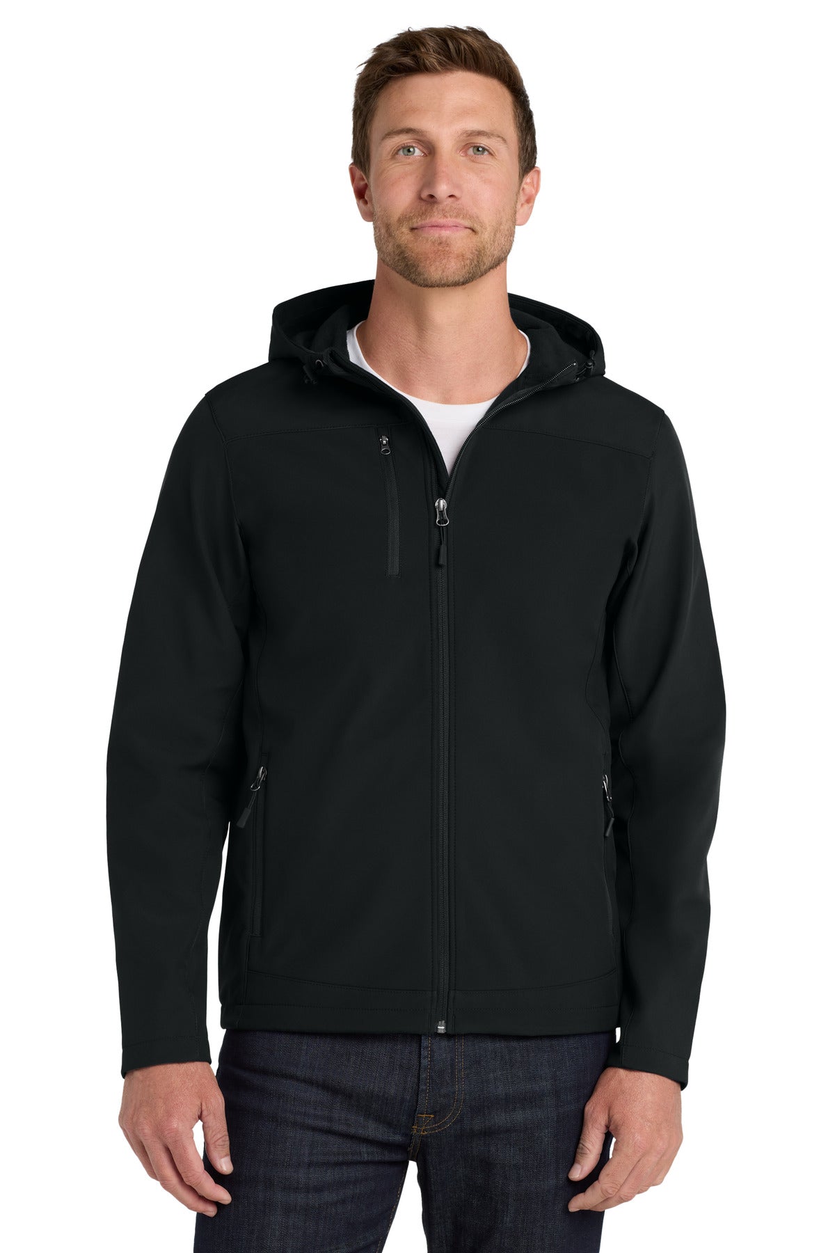 Port Authority? Hooded Core Soft Shell Jacket. J335